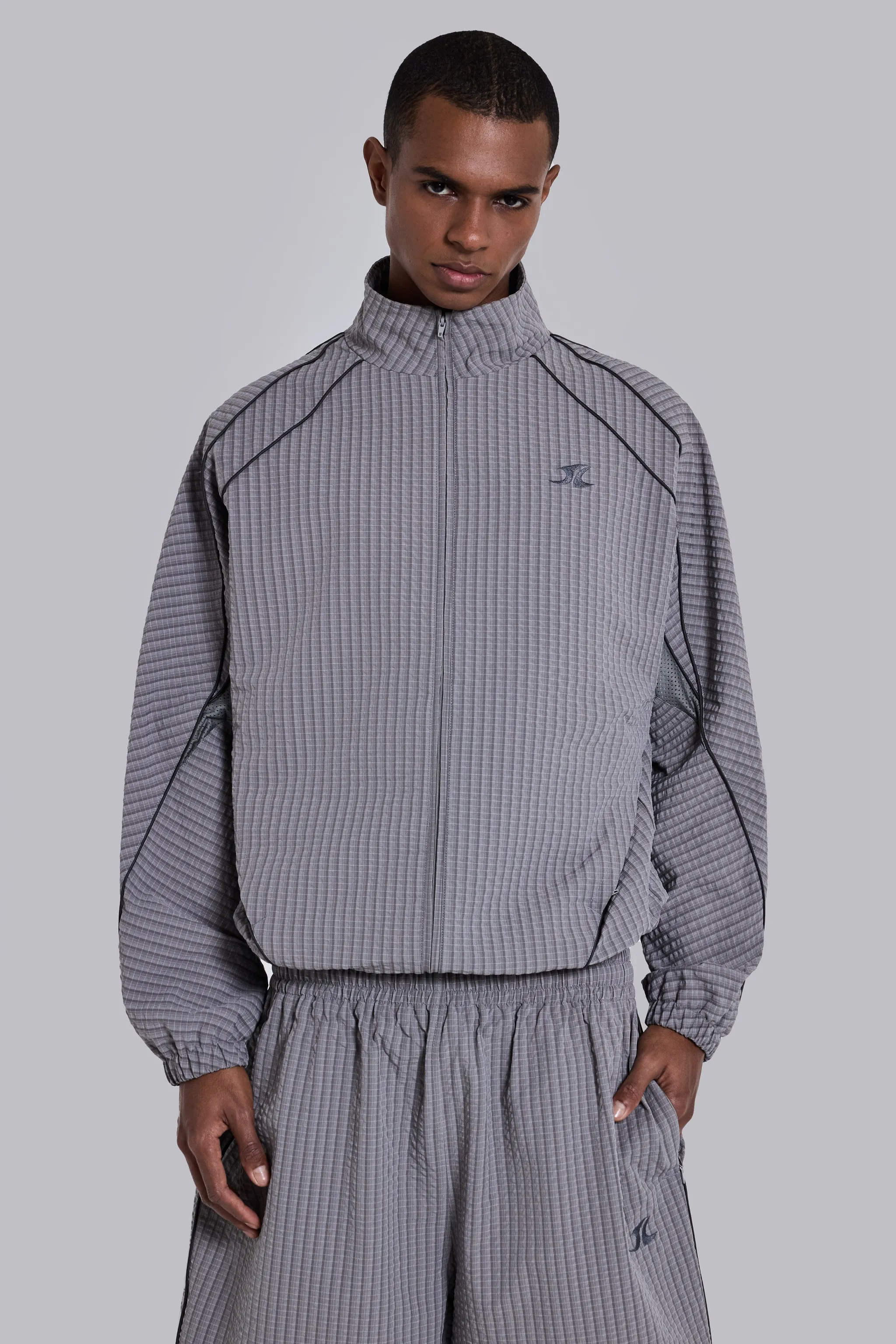 Solar Vapor Tracksuit Top sold by Jaded London product image thumbnail 5