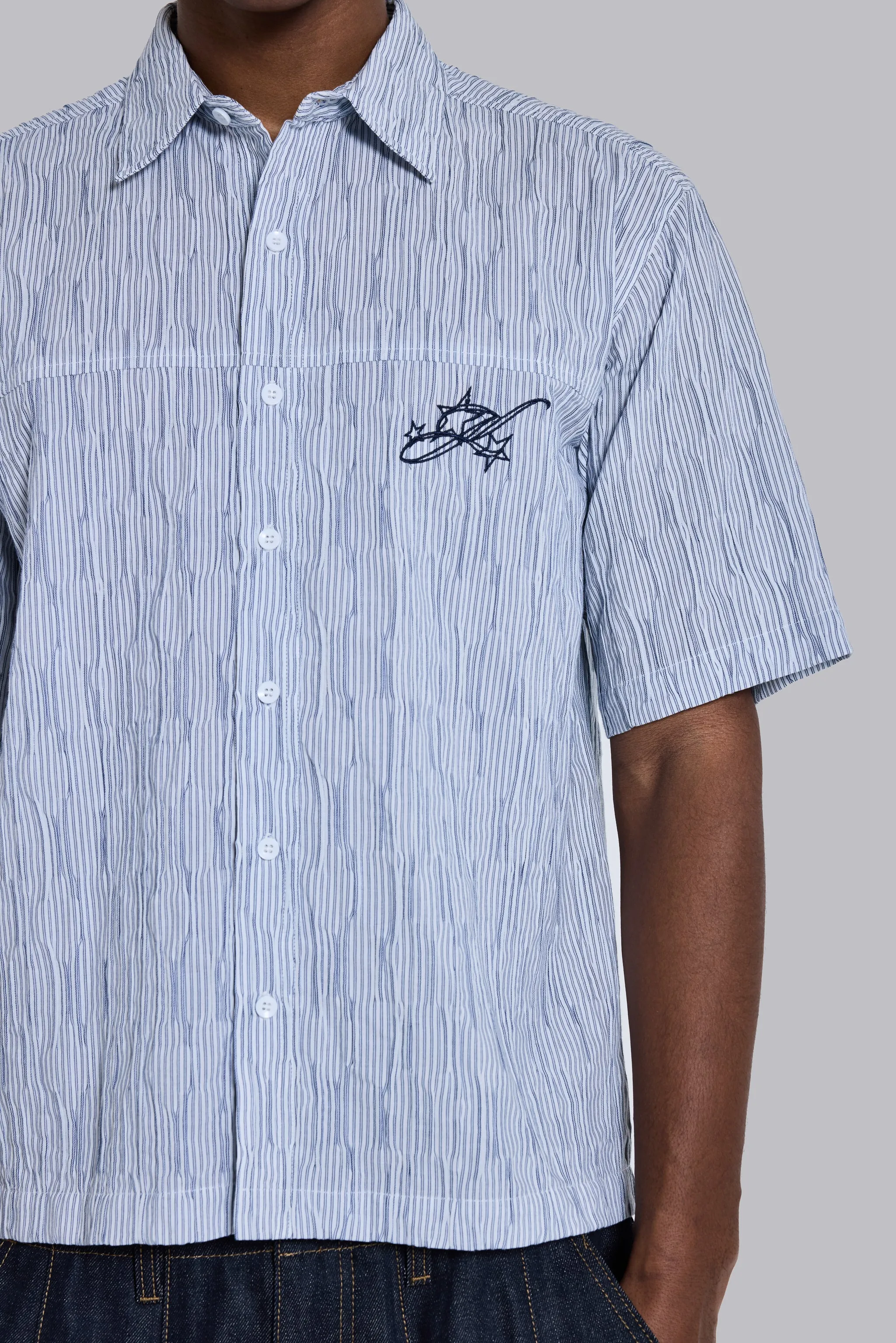 Slate Shirt sold by Jaded London product image thumbnail 4