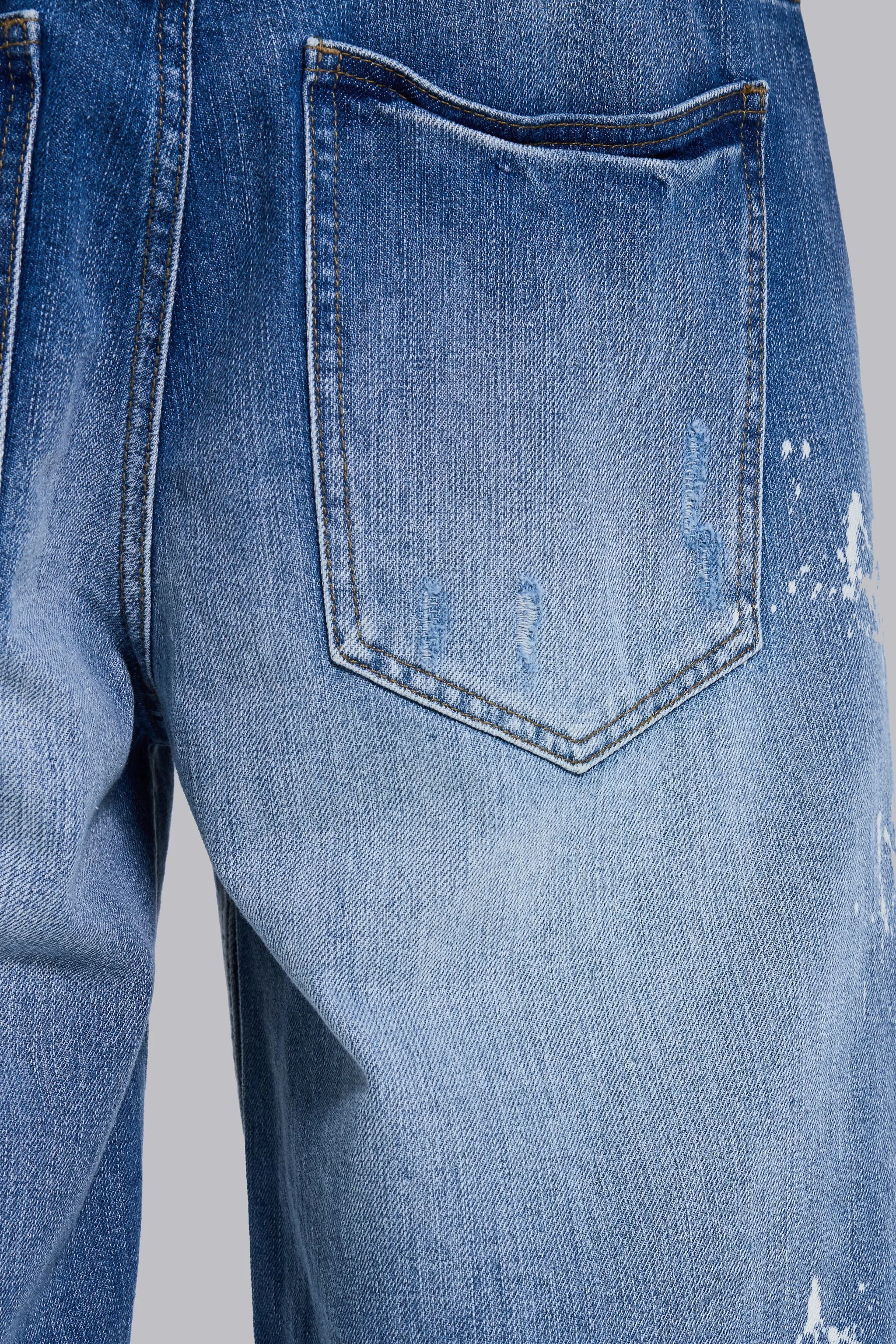 Bleached Colossus Jorts sold by Jaded London product image thumbnail 5