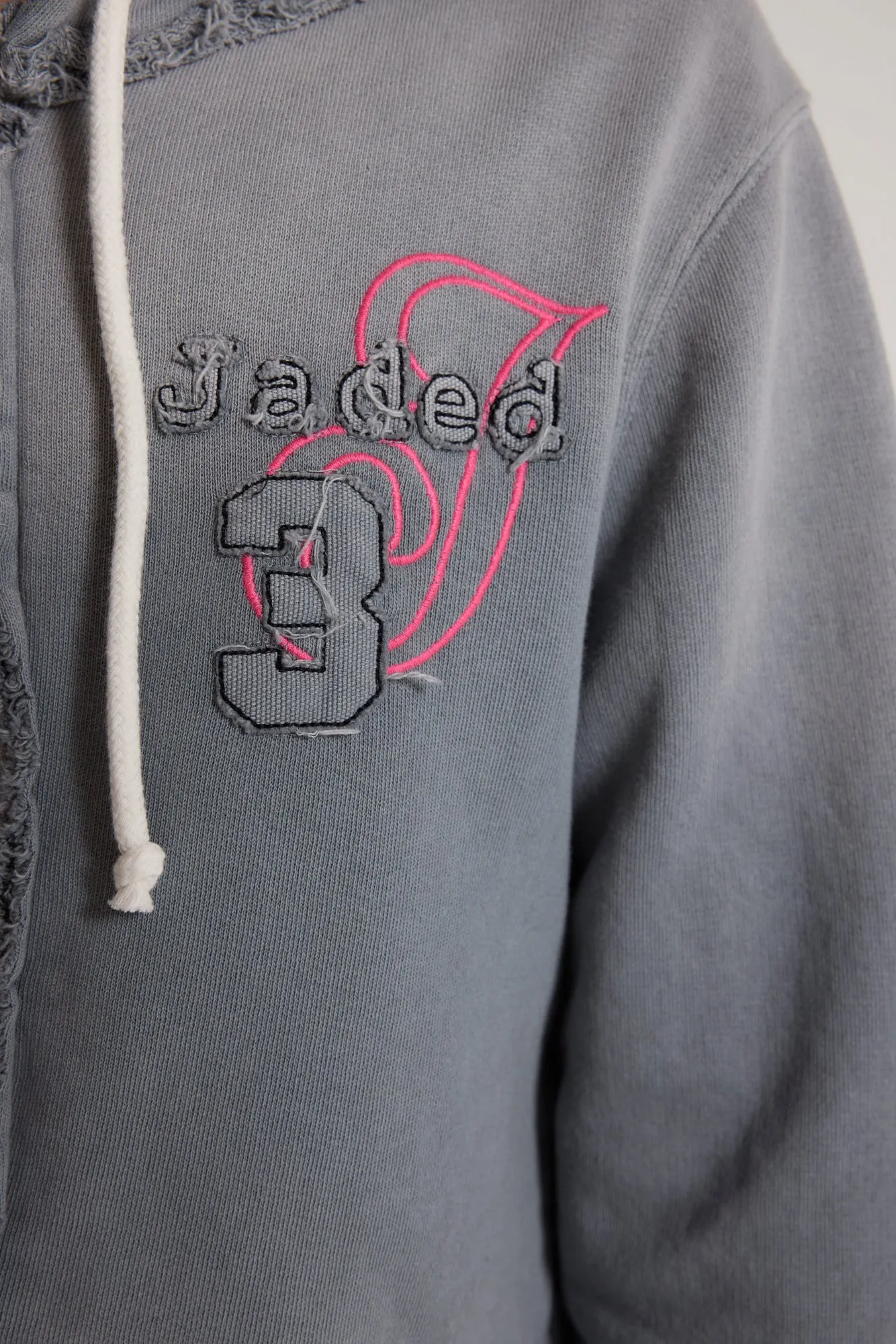 Cleo Graphic Zip Through Hoodie sold by Jaded London product image thumbnail 4