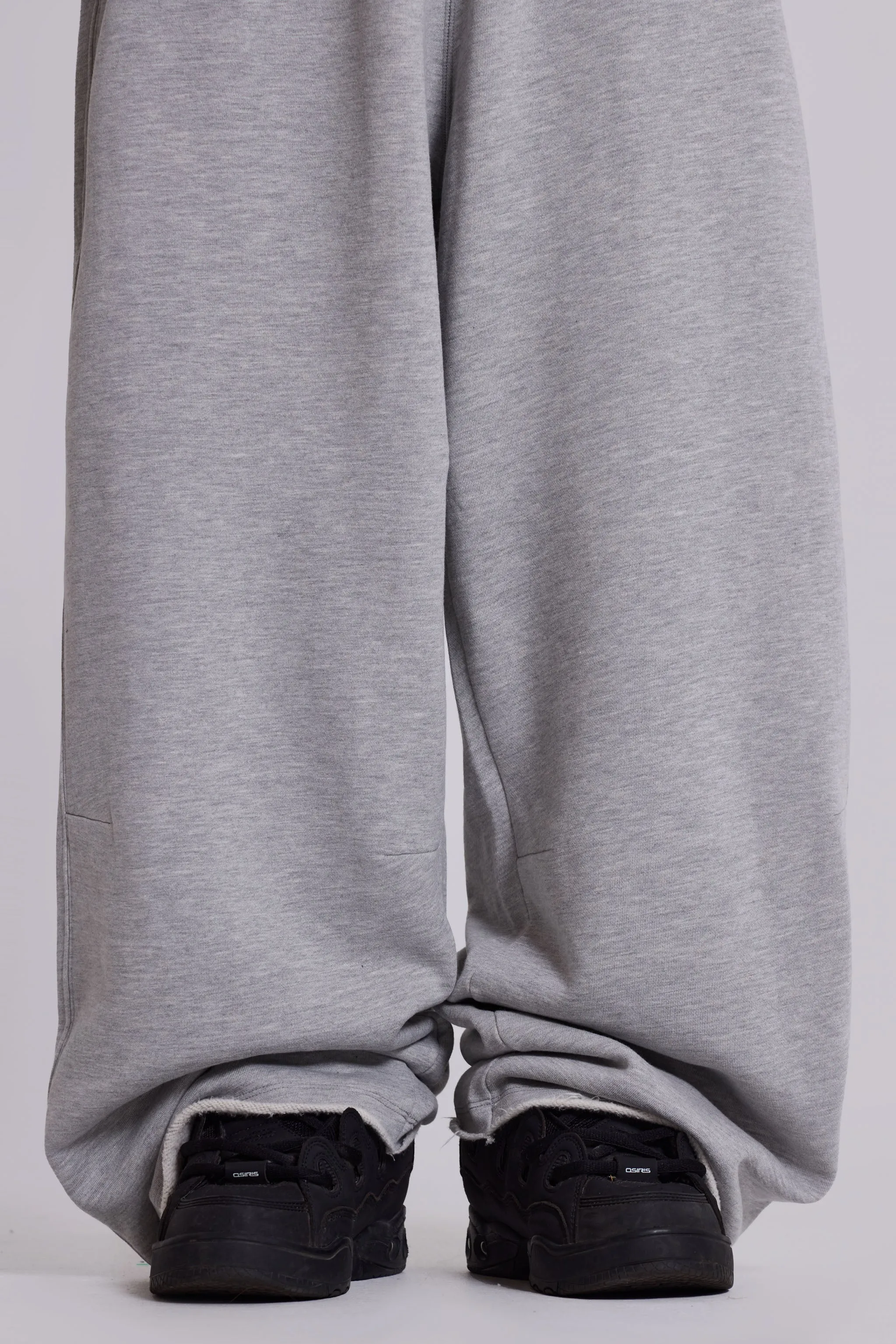Grey Marl Baggy Monster Joggers sold by Jaded London product image thumbnail 5