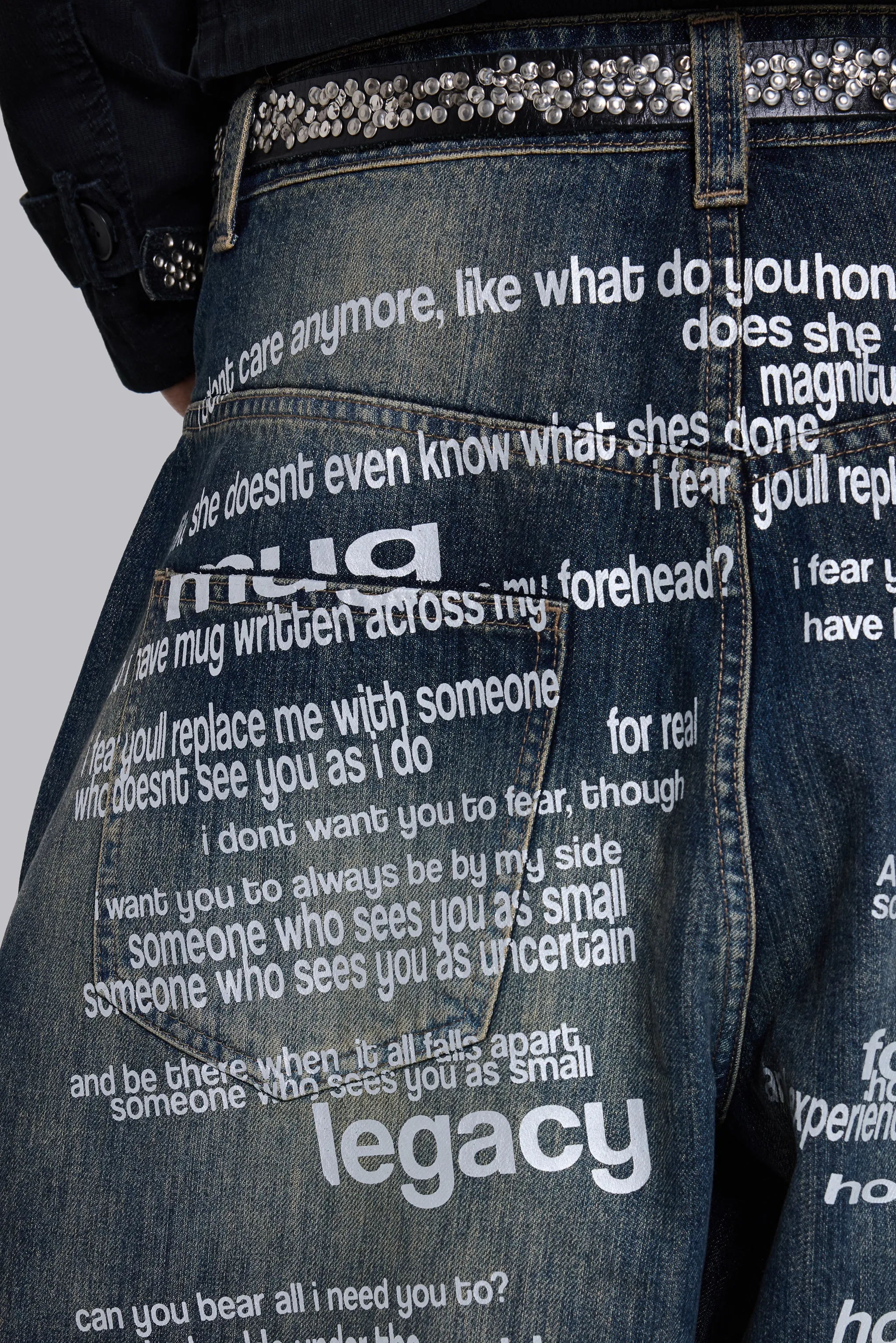 2013 XL Colossus Jeans sold by Jaded London product image thumbnail 4