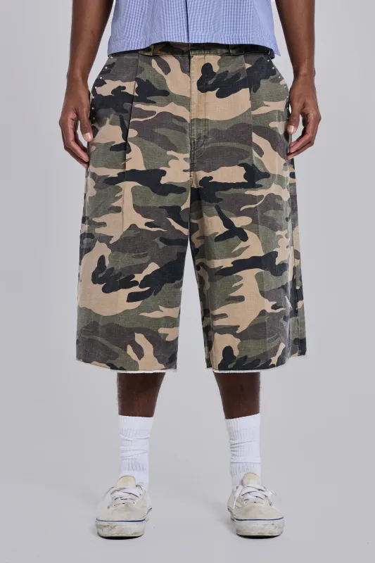 Ripstop Camo XL Goliath Shorts sold by Jaded London
