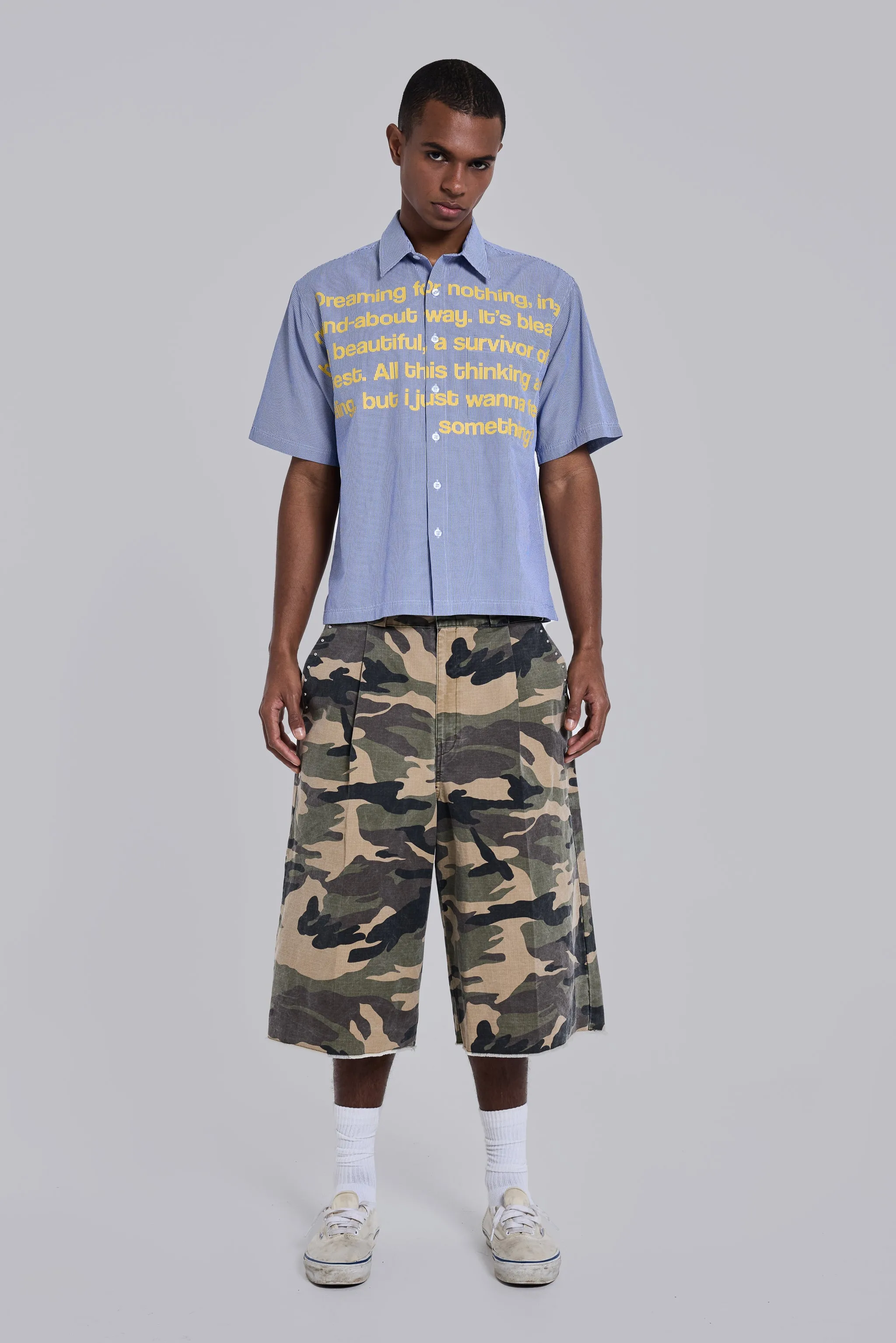Ripstop Camo XL Goliath Shorts sold by Jaded London product image thumbnail 2