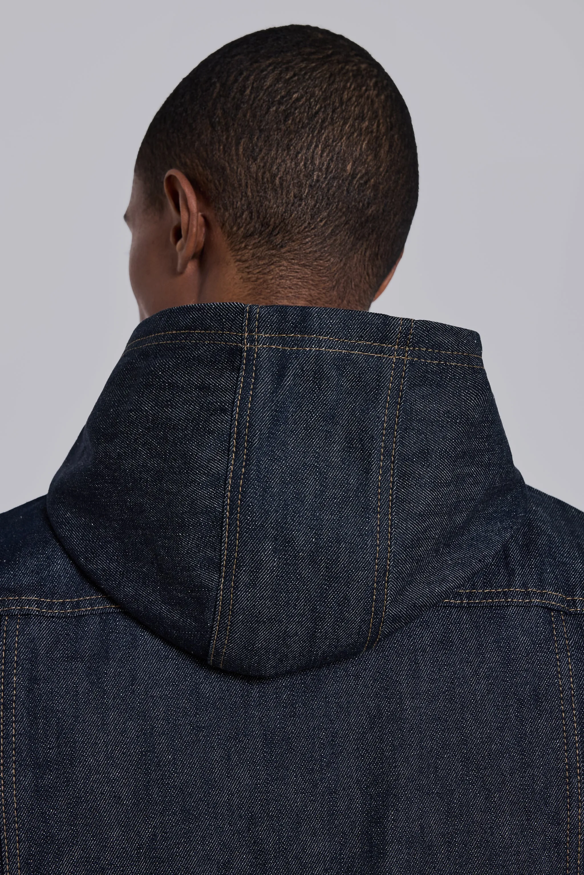 Indigo Bedrock Denim Jacket sold by Jaded London product image thumbnail 5