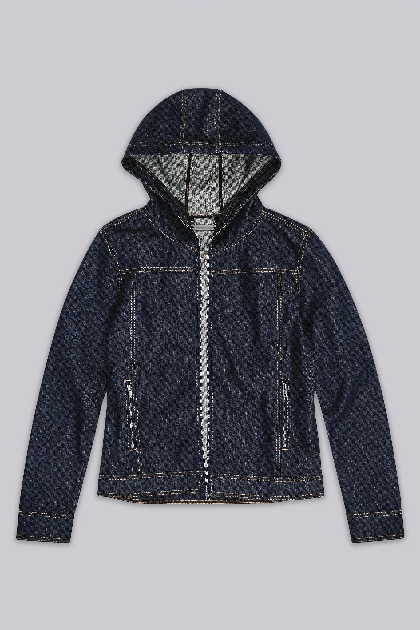 Indigo Bedrock Denim Jacket sold by Jaded London product image thumbnail 3