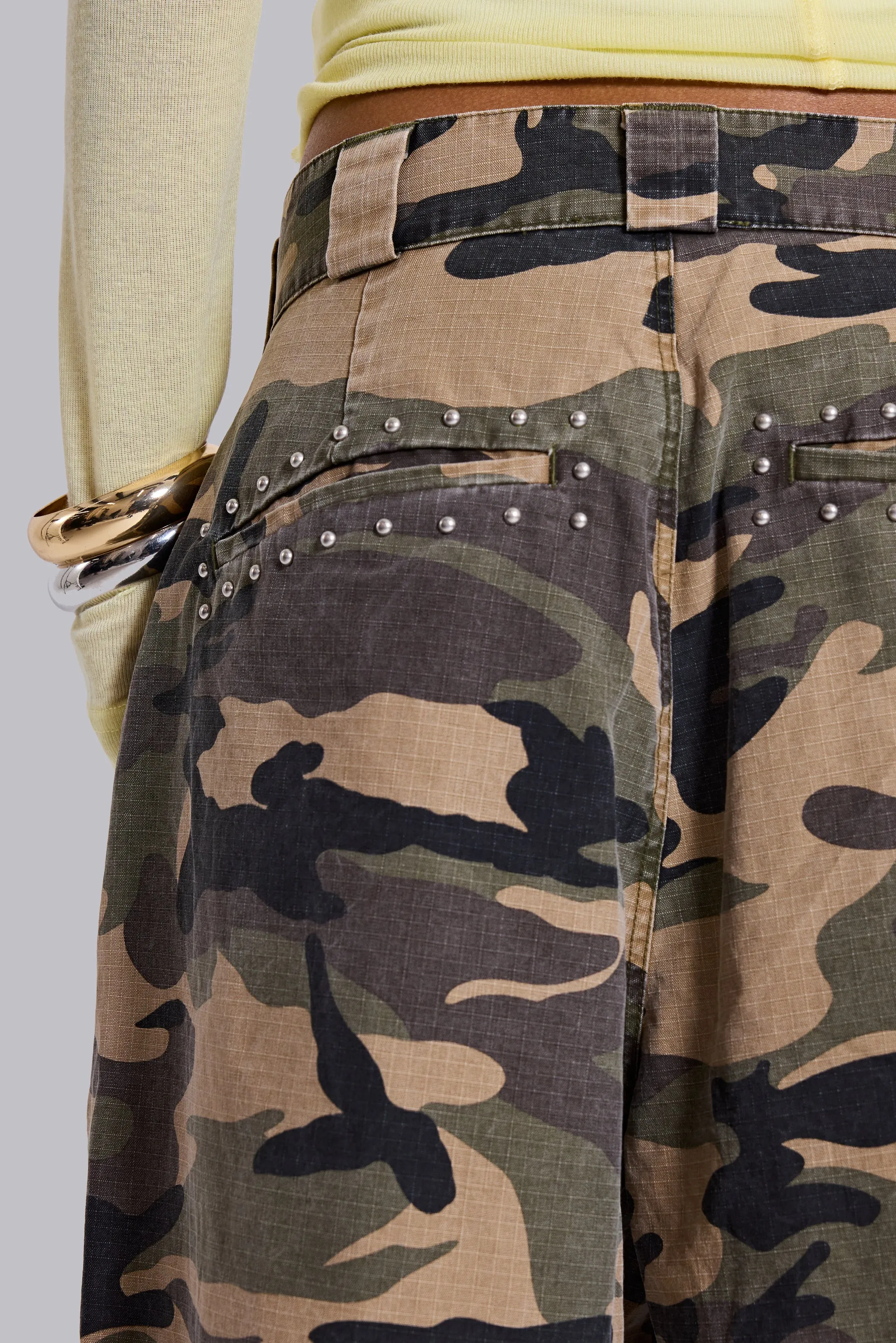 Ripstop Camo XL Goliath Shorts sold by Jaded London product image thumbnail 2