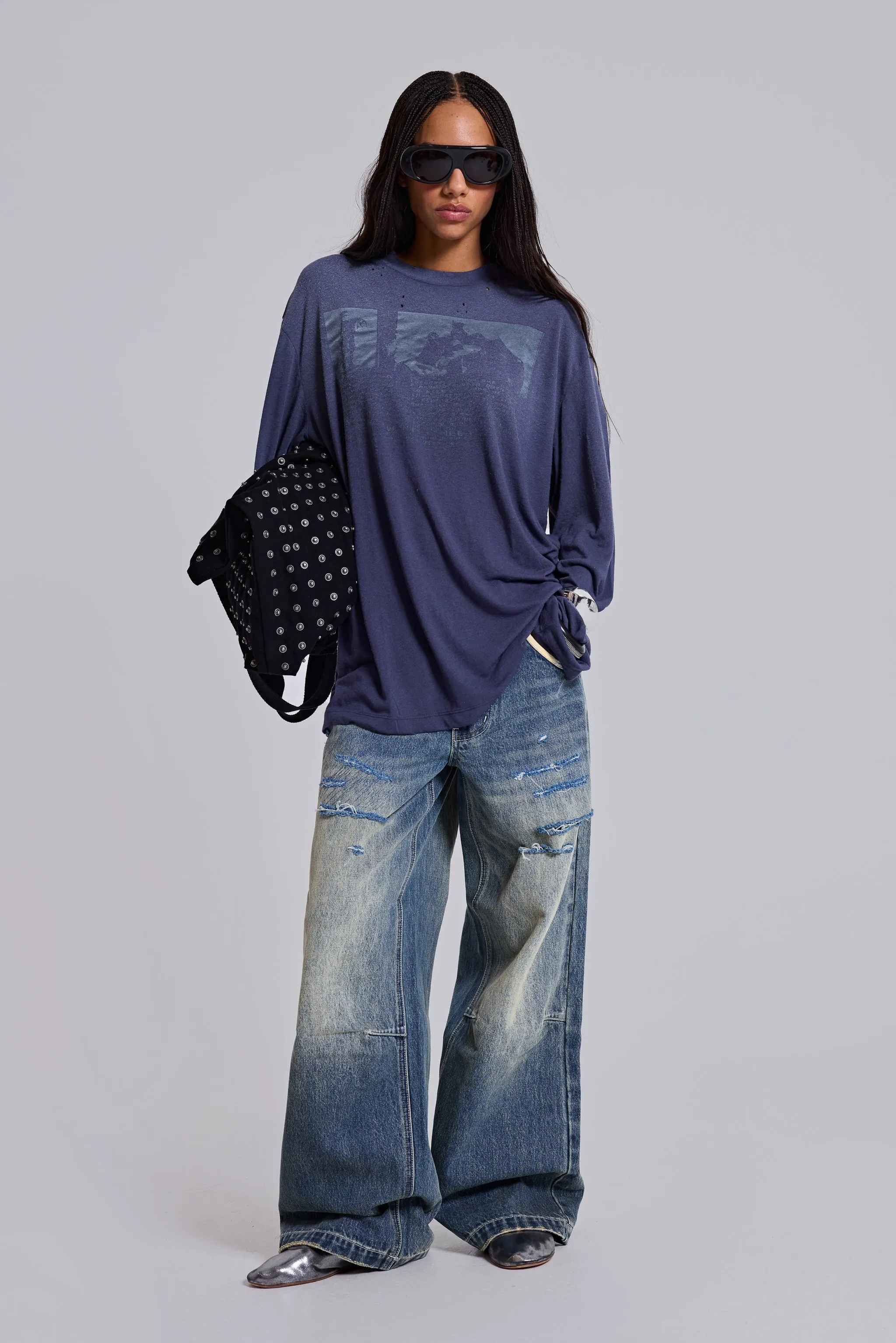 Angel Of Sorrow Long-Sleeve Top sold by Jaded London product image thumbnail 2