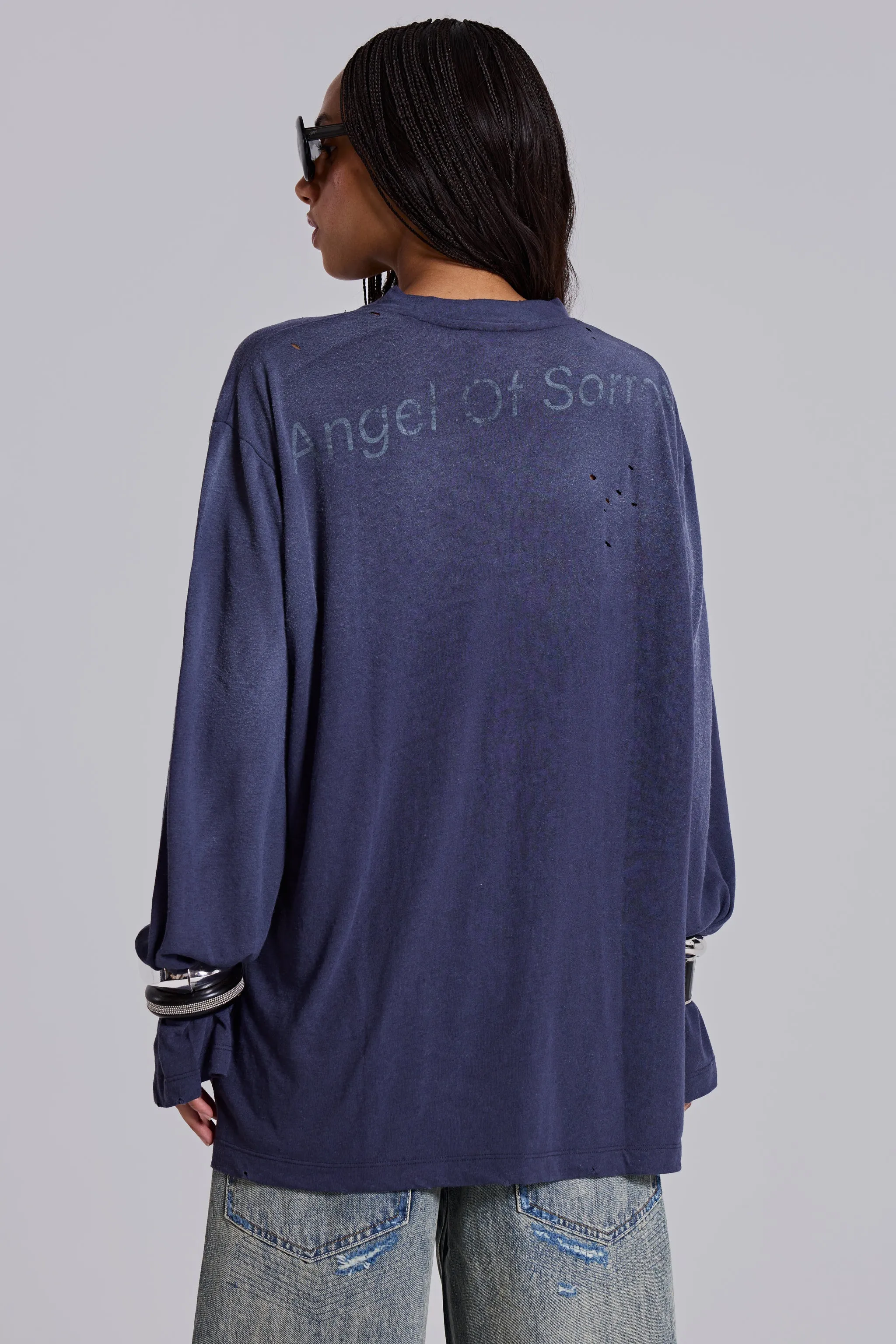Angel Of Sorrow Long-Sleeve Top sold by Jaded London product image thumbnail 4