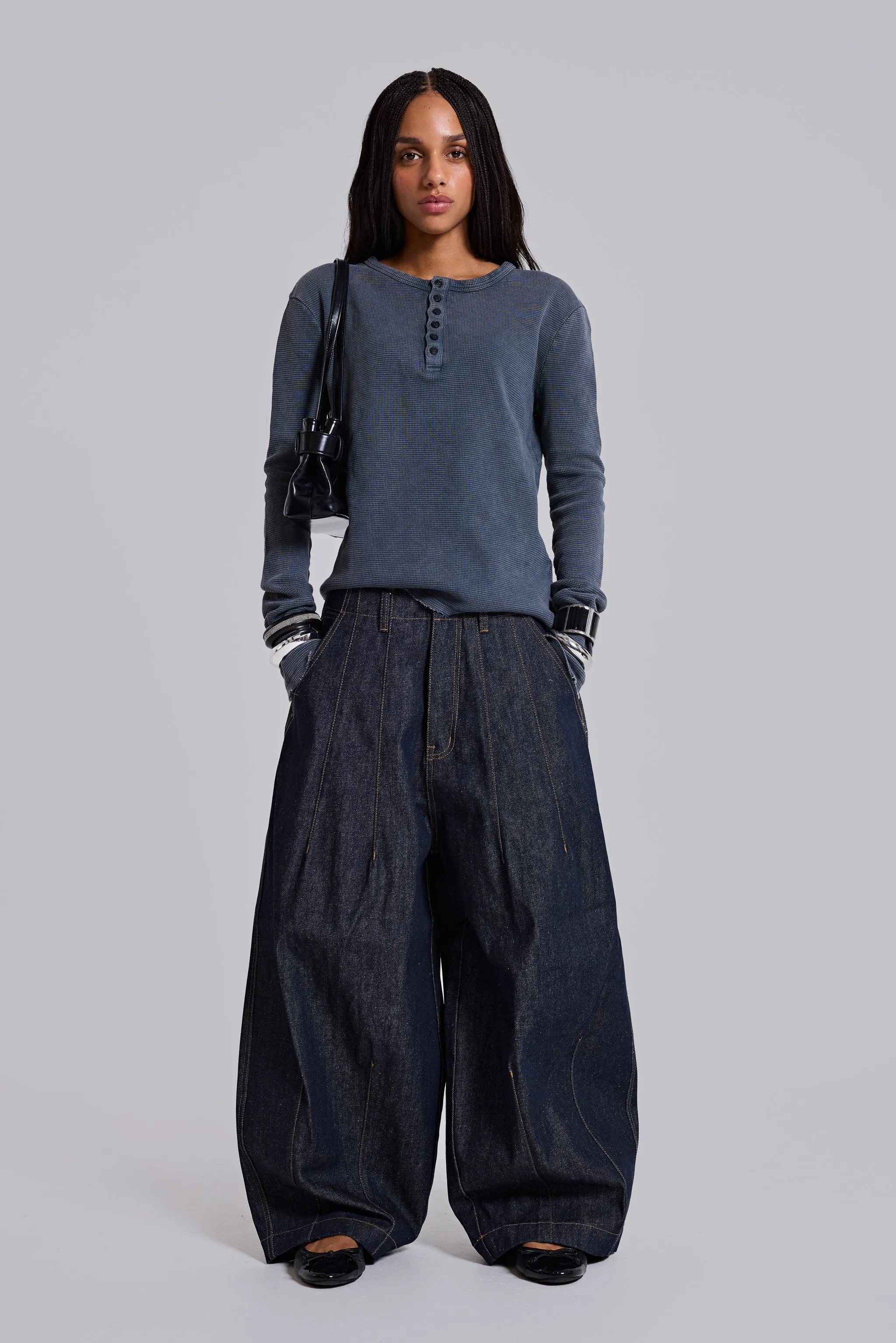 Jinx Balloon Jeans sold by Jaded London