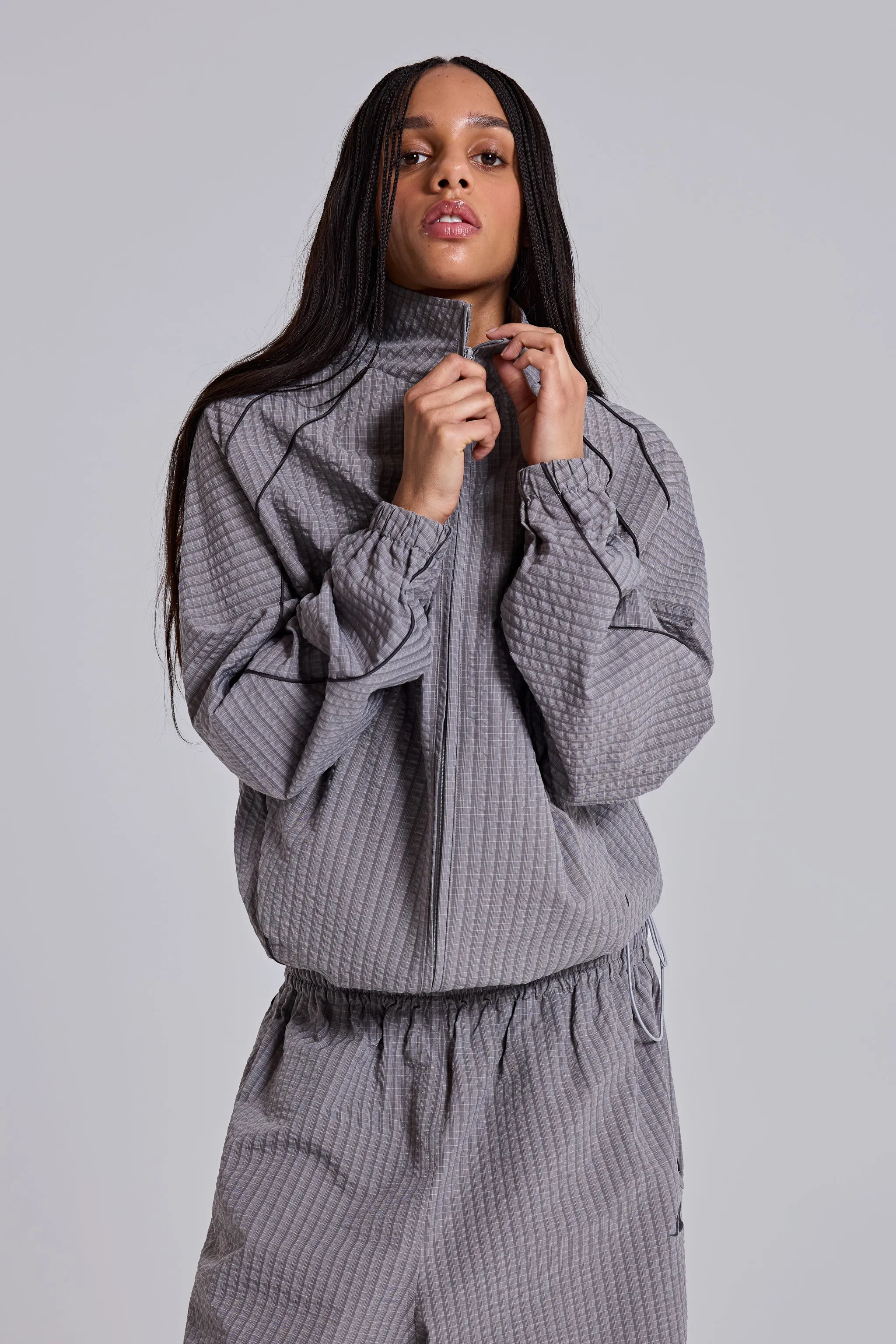 Solar Vapor Tracksuit Top sold by Jaded London product image thumbnail 4