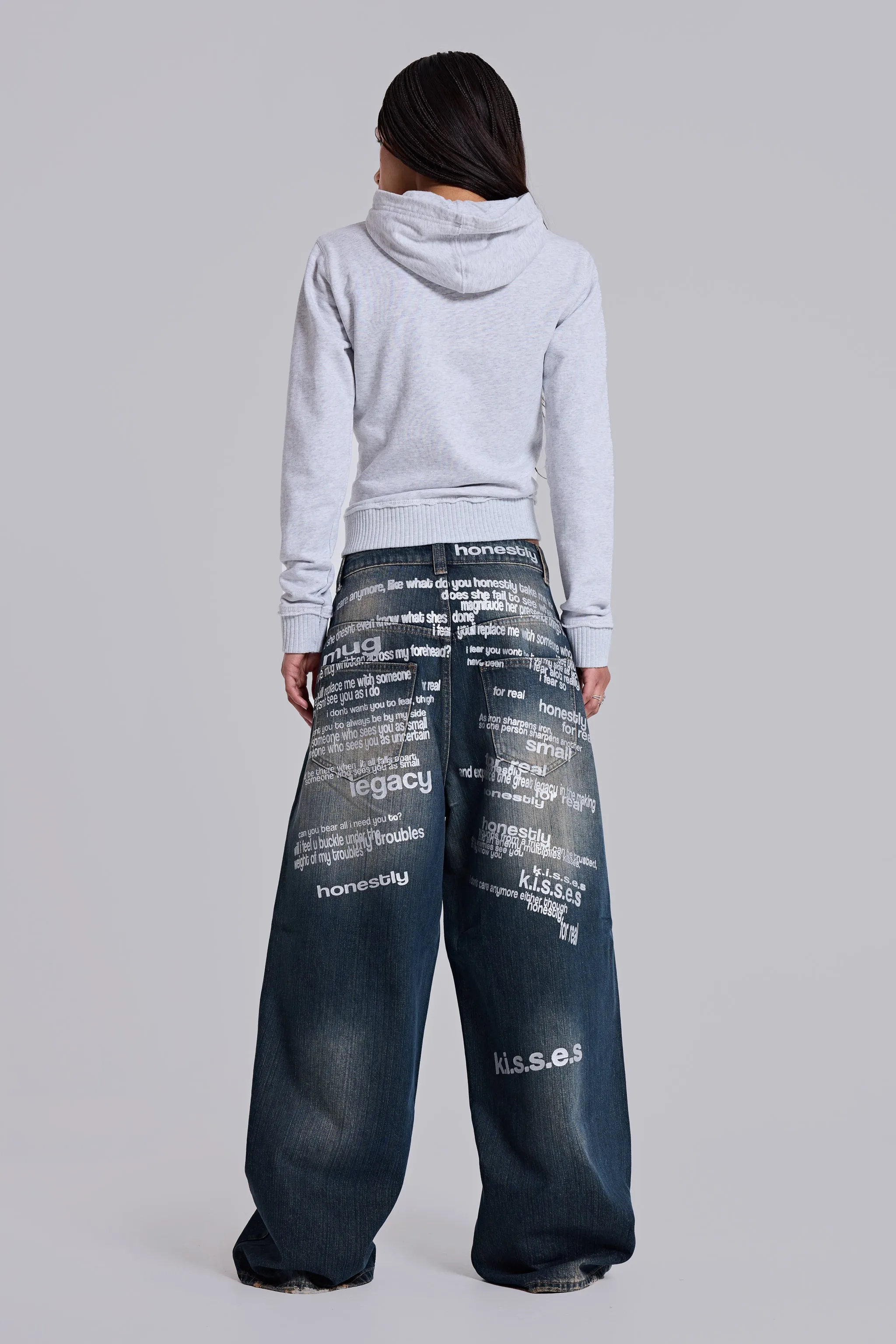 2013 XL Colossus Jeans sold by Jaded London product image thumbnail 4