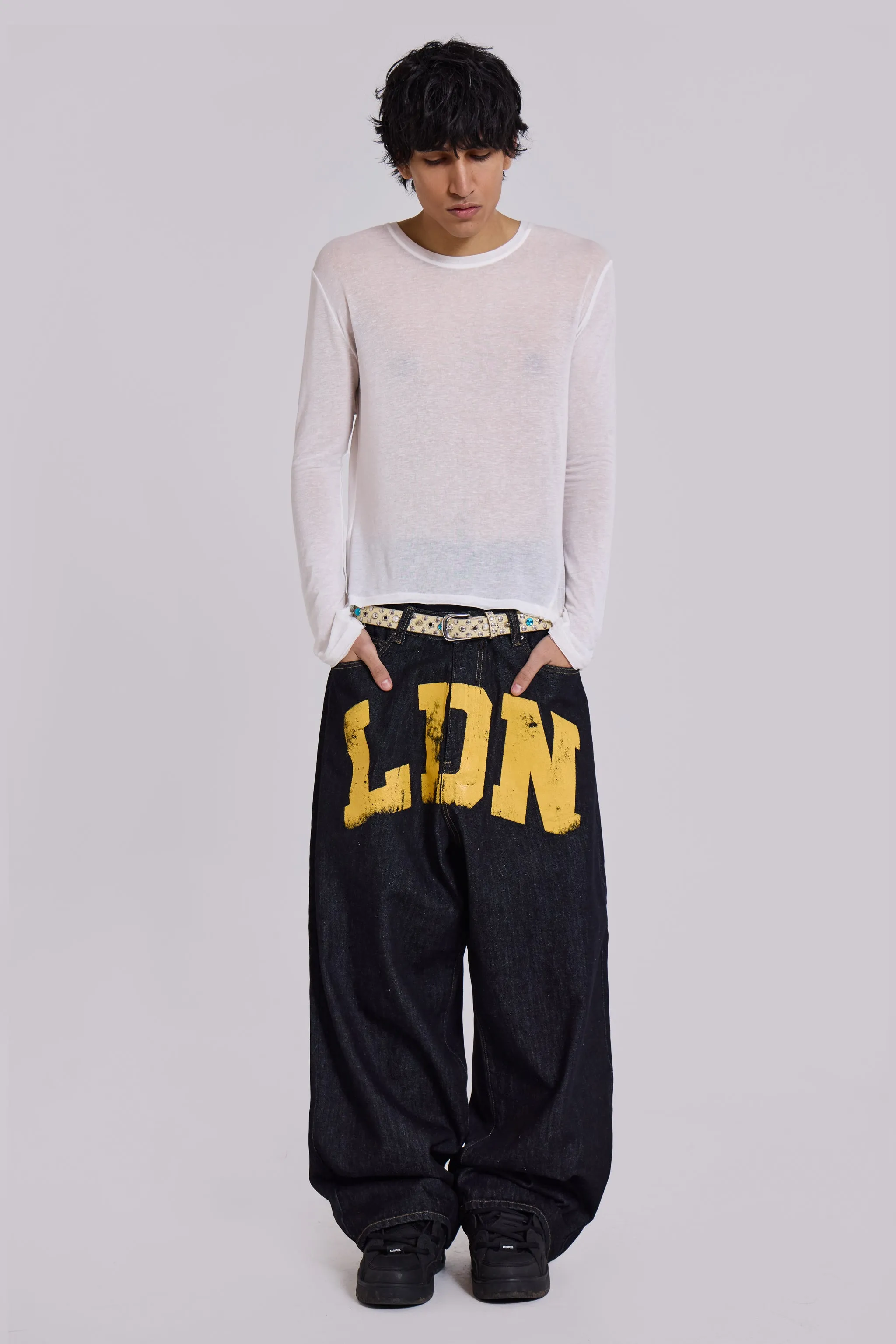 LDN XL Colossus Jeans sold by Jaded London product image thumbnail 2