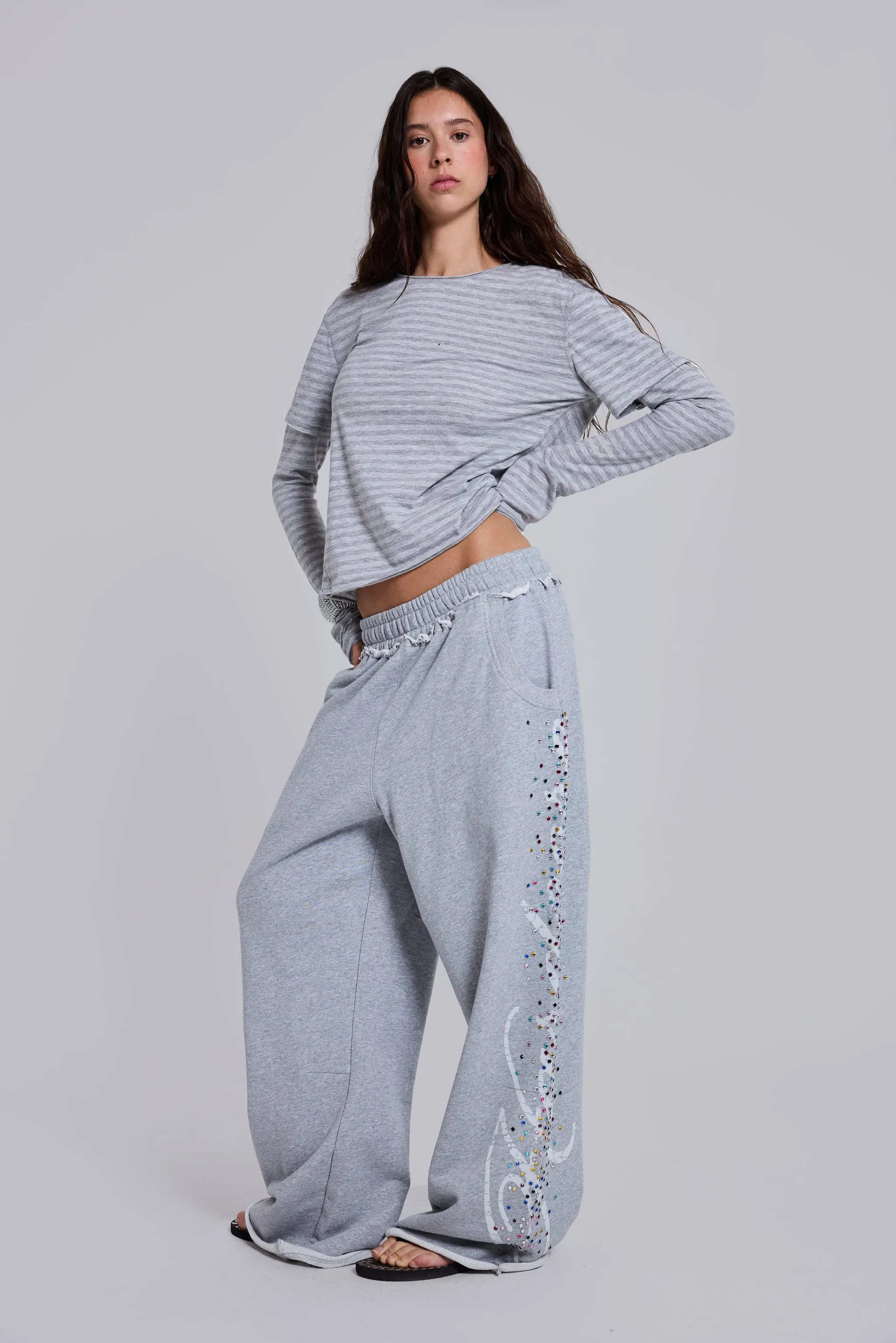 Line Double Layer Long Sleeve Top sold by Jaded London product image thumbnail 5