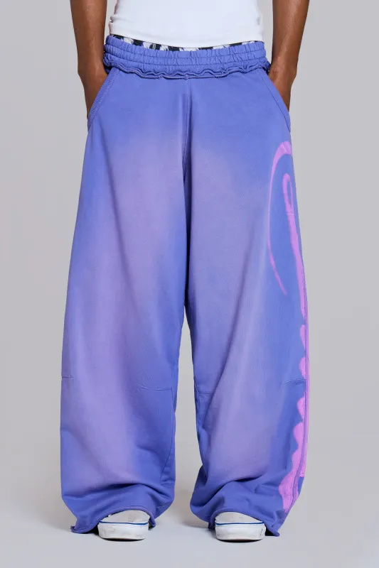 Divine Purple Monster Joggers made by Jaded London