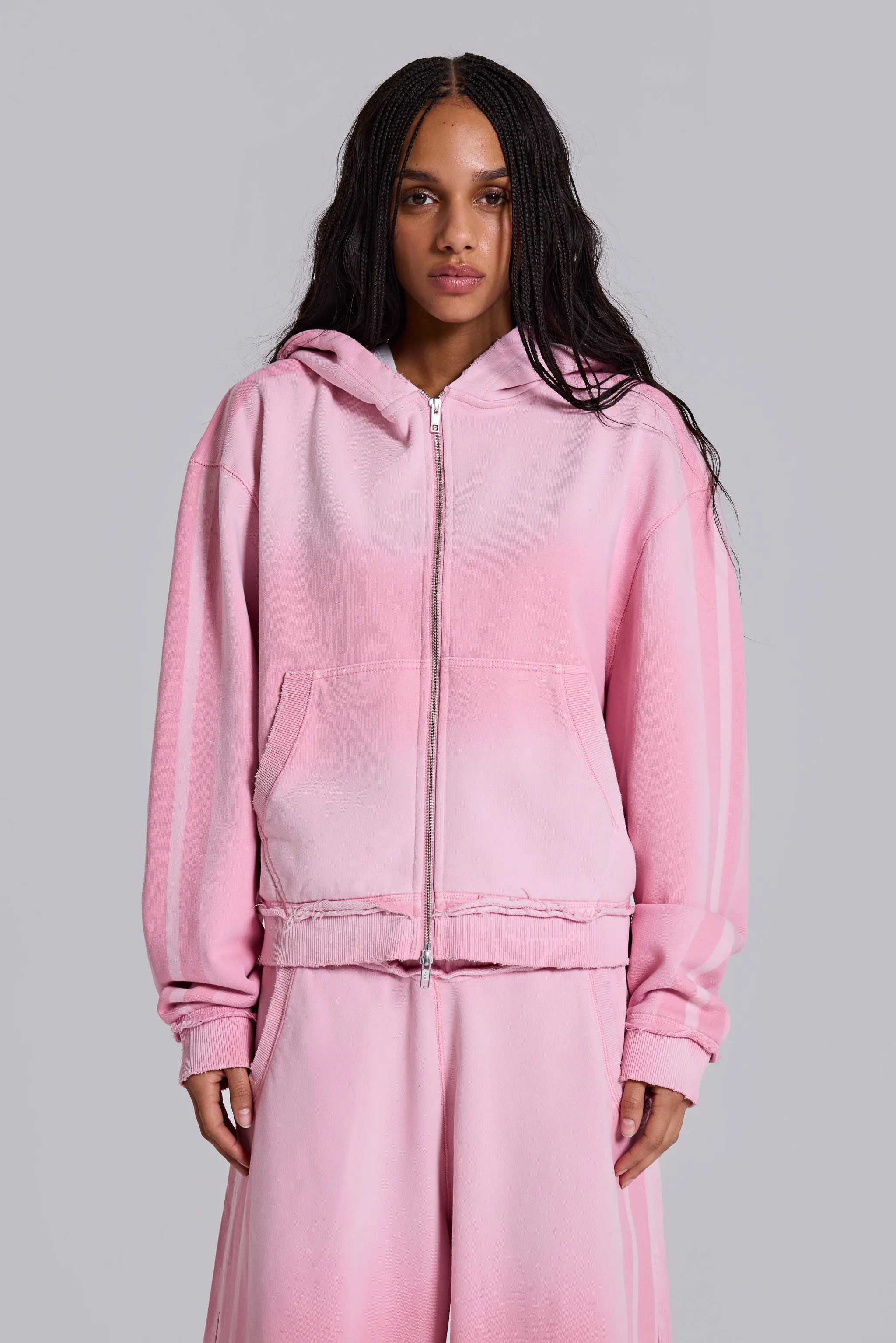 Pink Sporty Baggy Monster Hoodie sold by Jaded London product image thumbnail 5