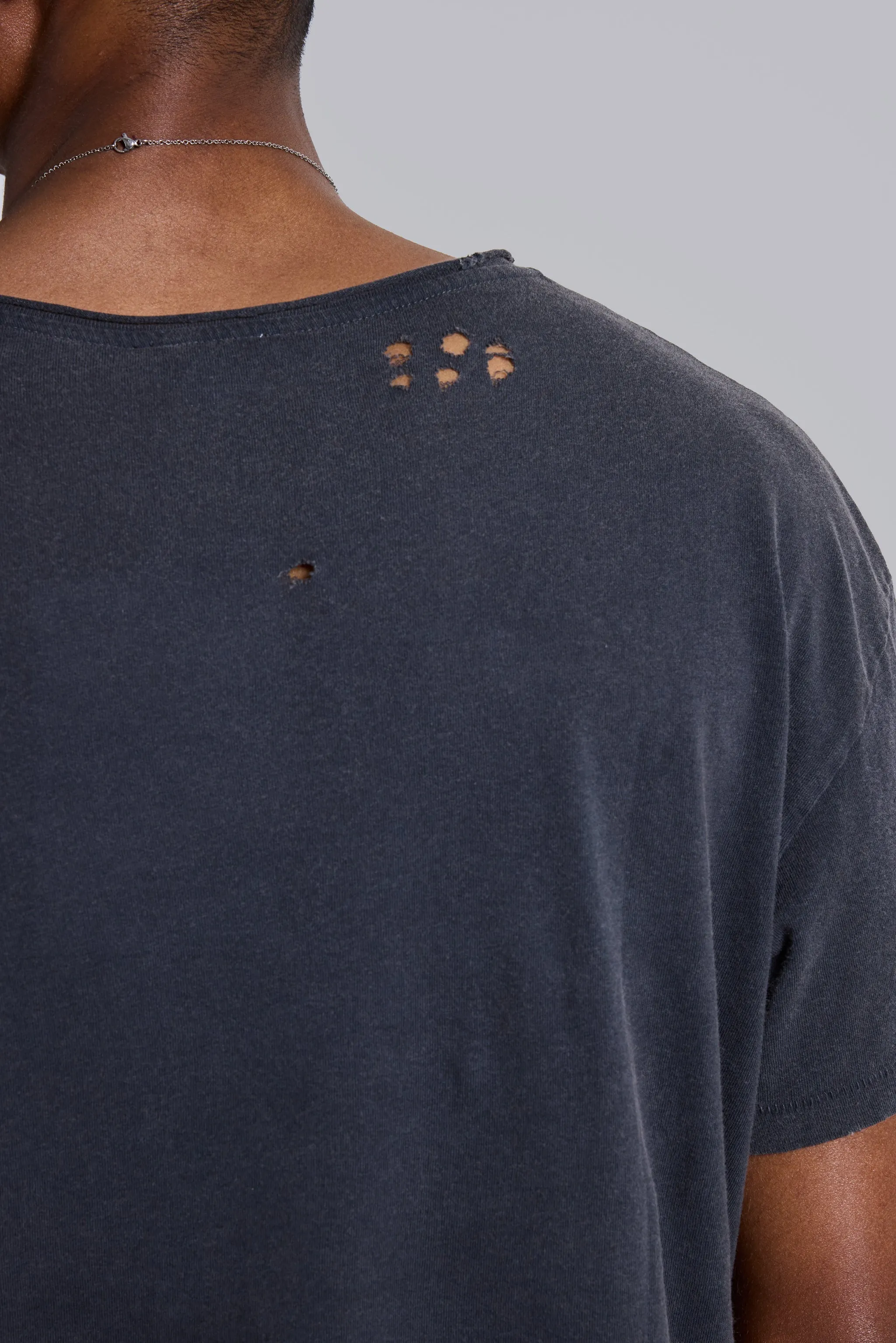 Washed Black Moth T-Shirt sold by Jaded London product image thumbnail 5