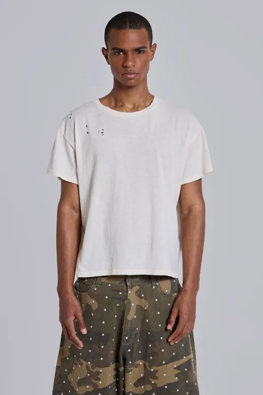 White Moth T-Shirt made by Jaded London