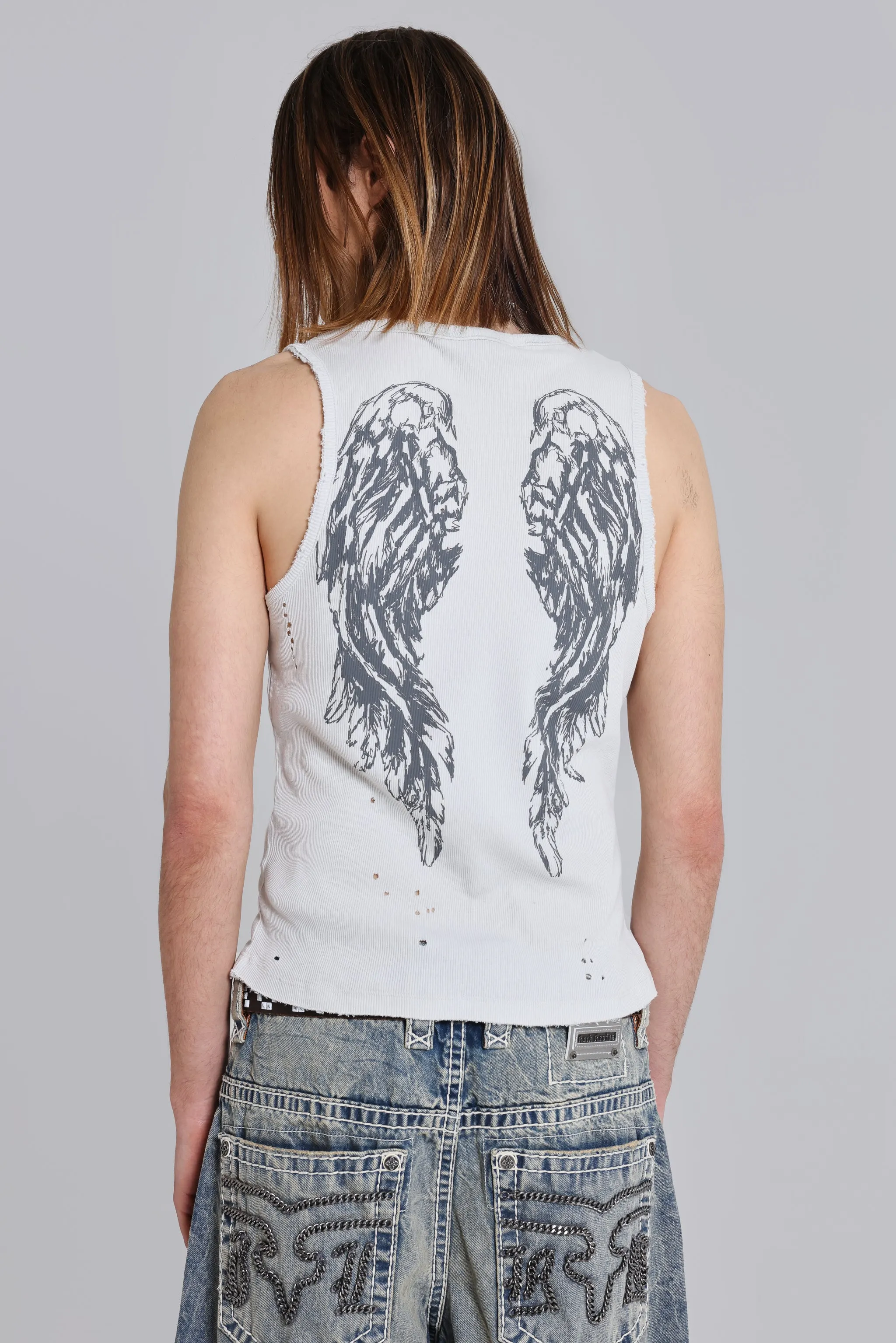 Rock Revival Angel Studded Vest sold by Jaded London product image thumbnail 4