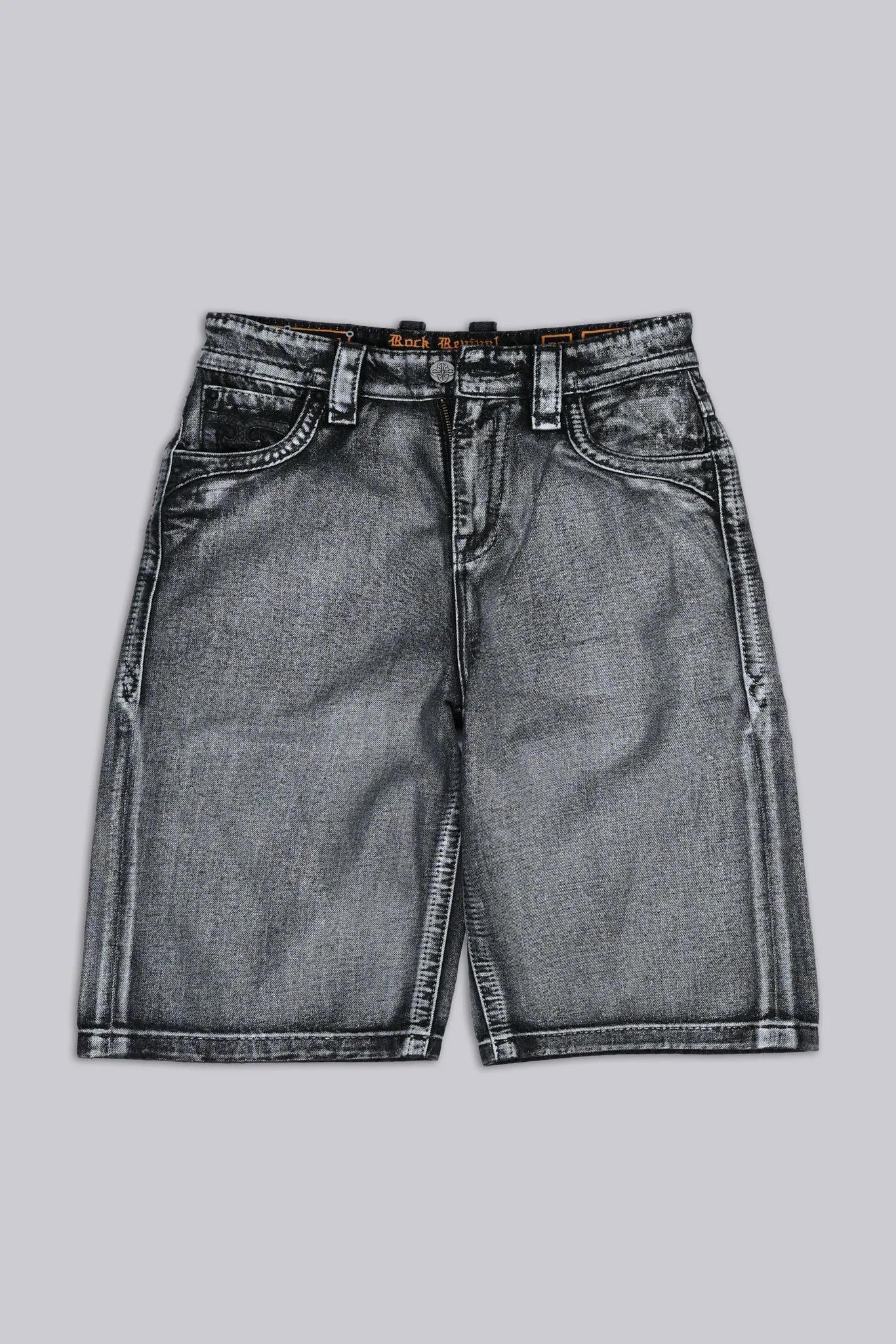 Rock Revival Silver Dust Shorts sold by Jaded London product image thumbnail 4