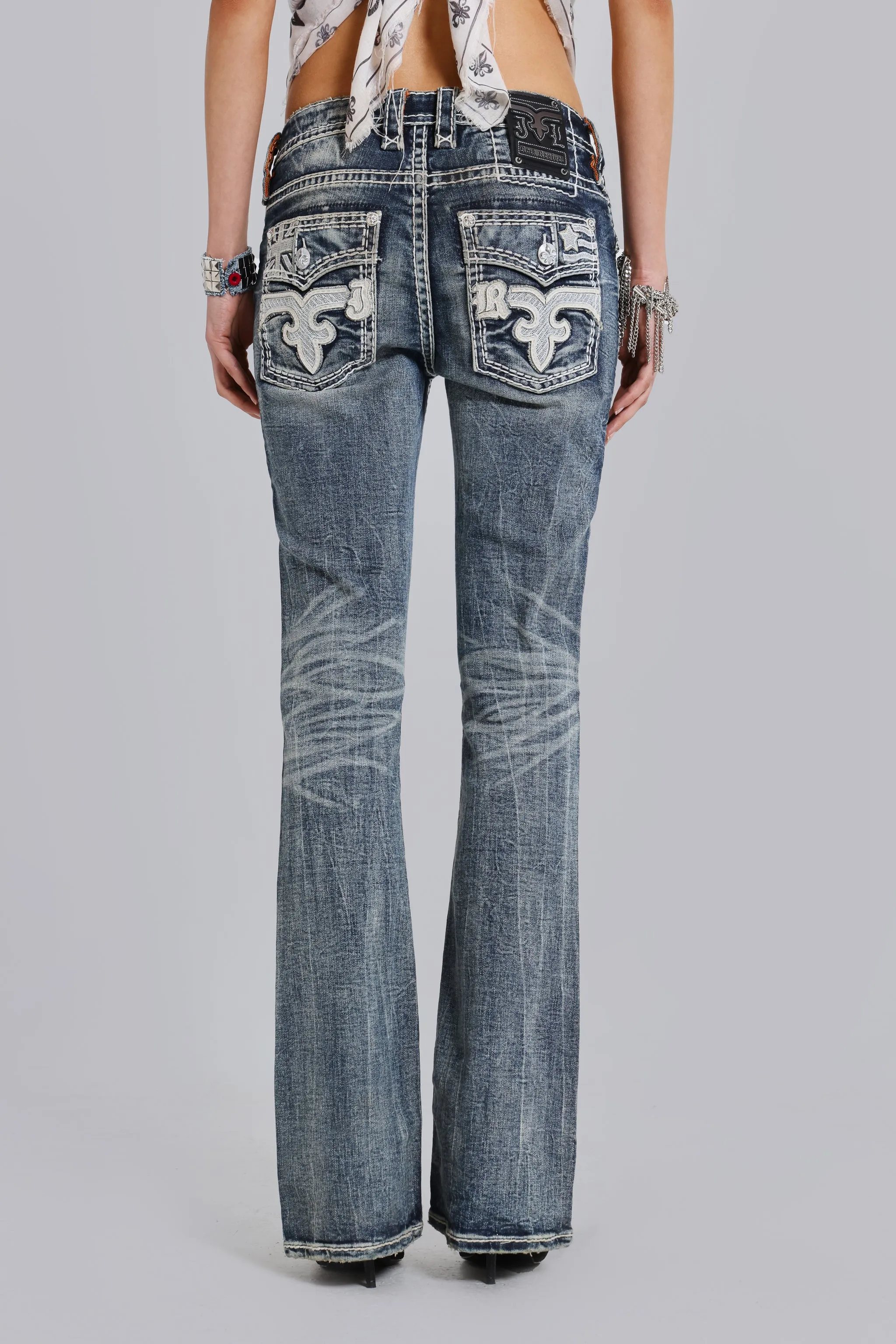 Rock Revival Madison Bootcut Jeans sold by Jaded London product image thumbnail 4