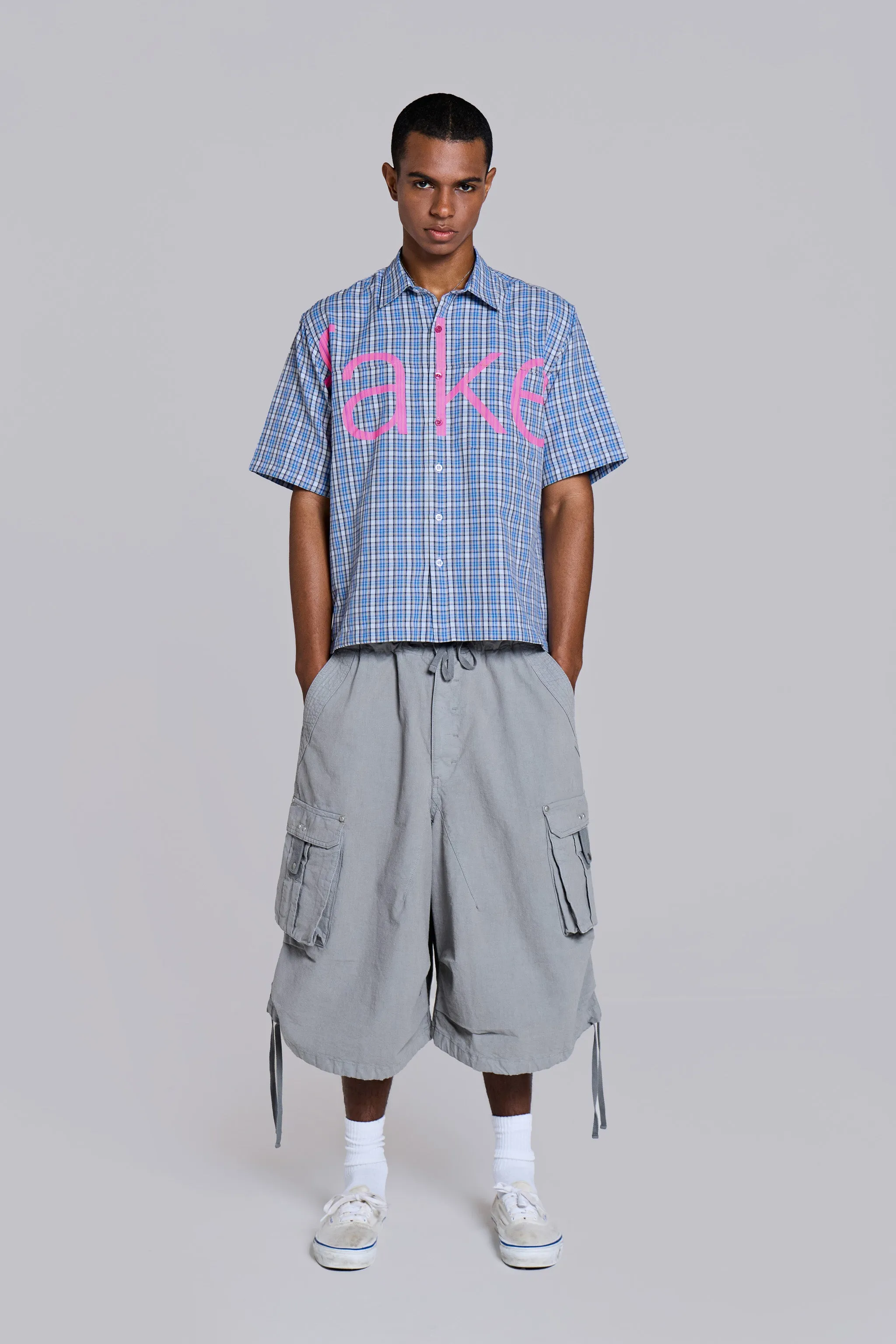 Dove XL Parachute Shorts sold by Jaded London product image thumbnail 4