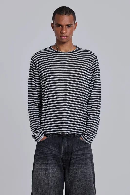 Stripe Longsleeve Top made by Jaded London