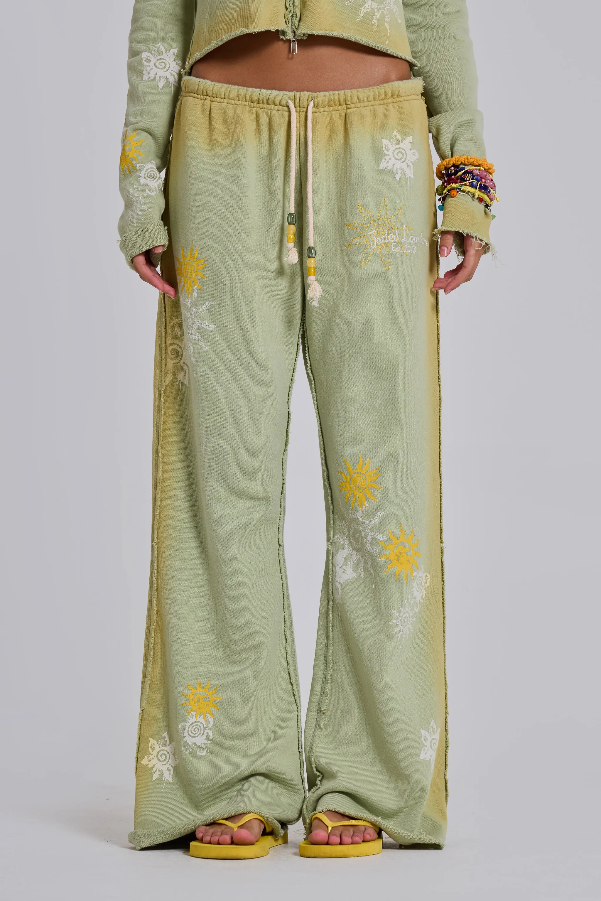 Cleo Sunfade Slouchy Bootcut Jogger sold by Jaded London product image thumbnail 4