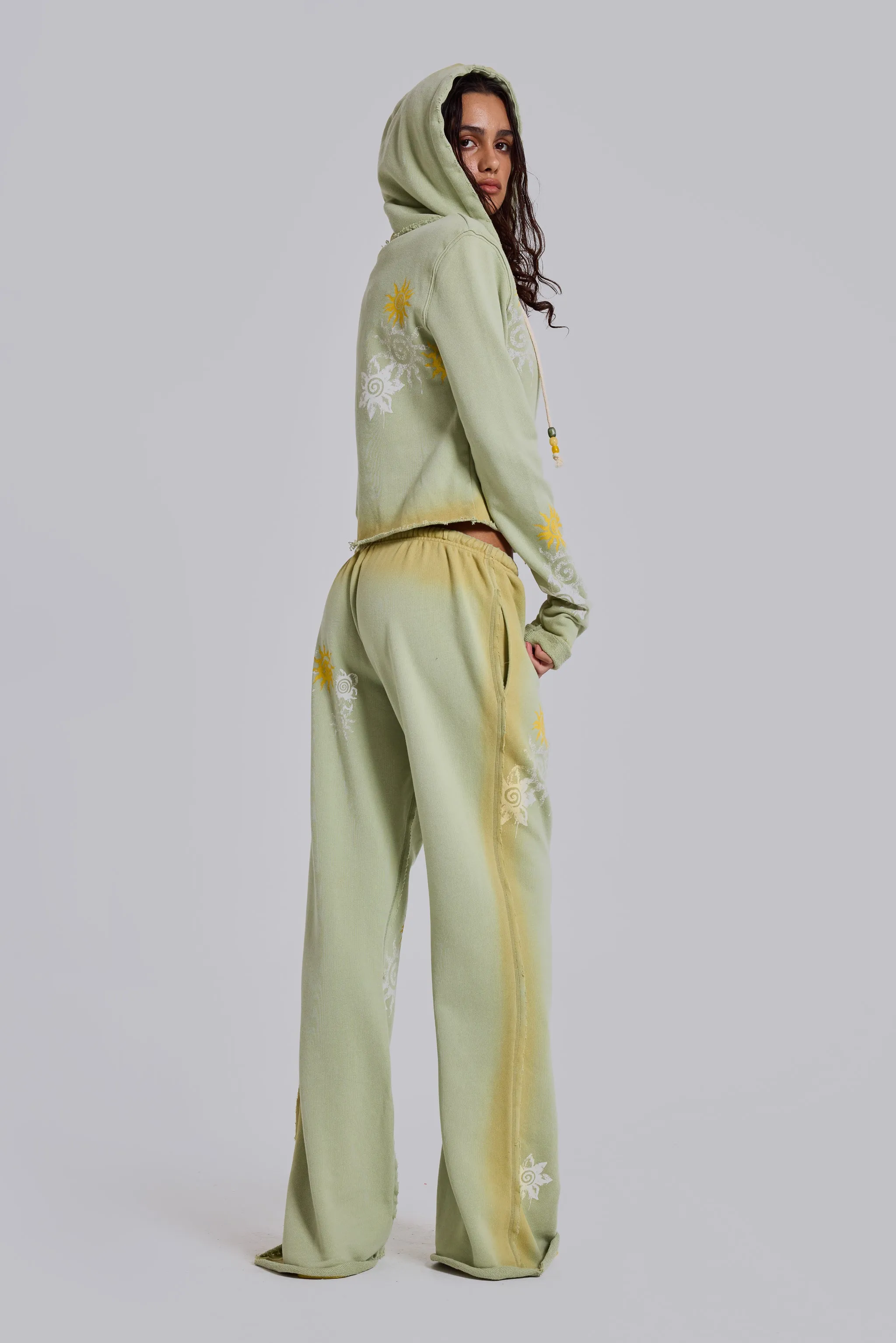 Cleo Sunfade Slouchy Bootcut Jogger sold by Jaded London product image thumbnail 3