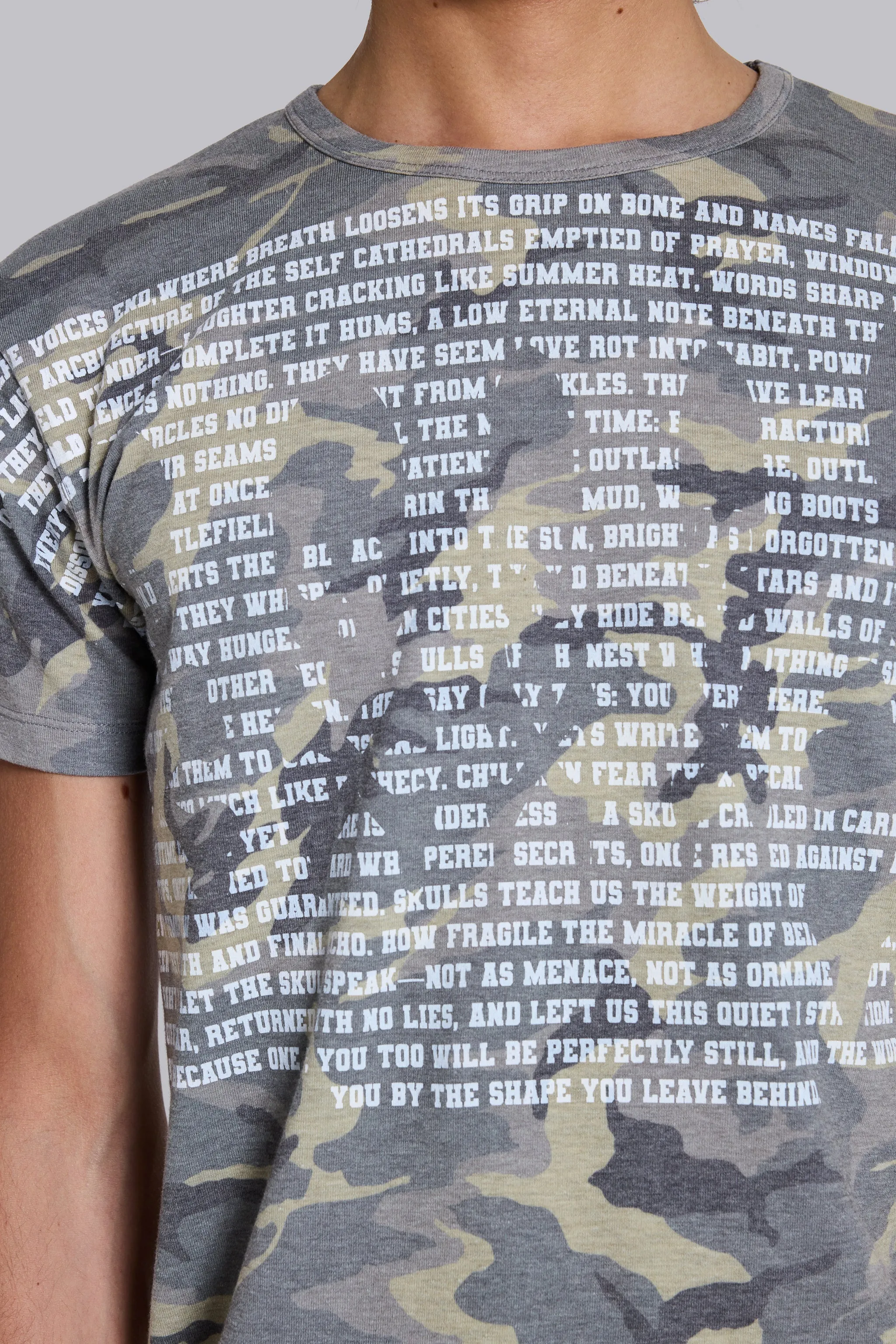 Skull Camo T-Shirt sold by Jaded London product image thumbnail 5