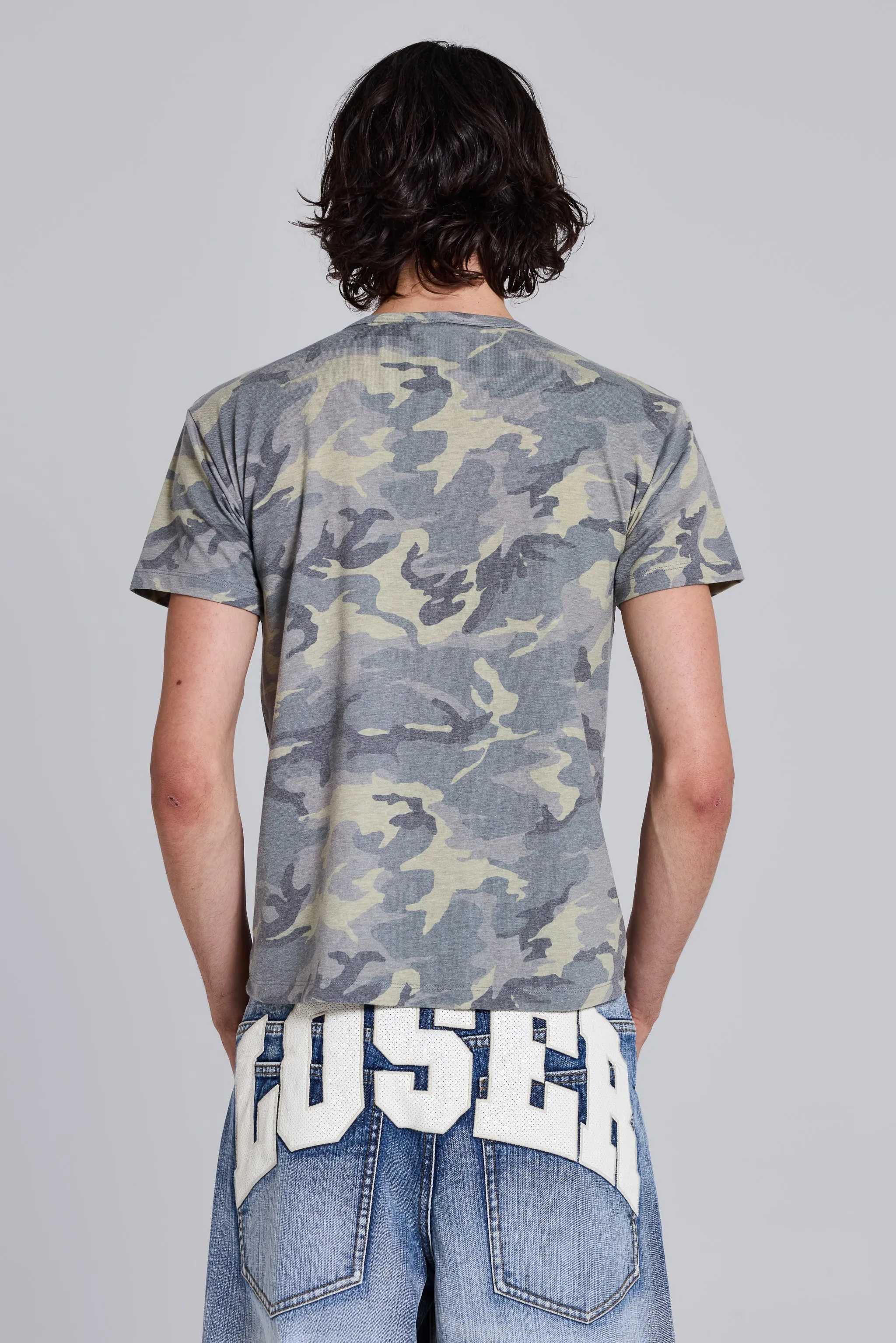 Skull Camo T-Shirt sold by Jaded London product image thumbnail 3