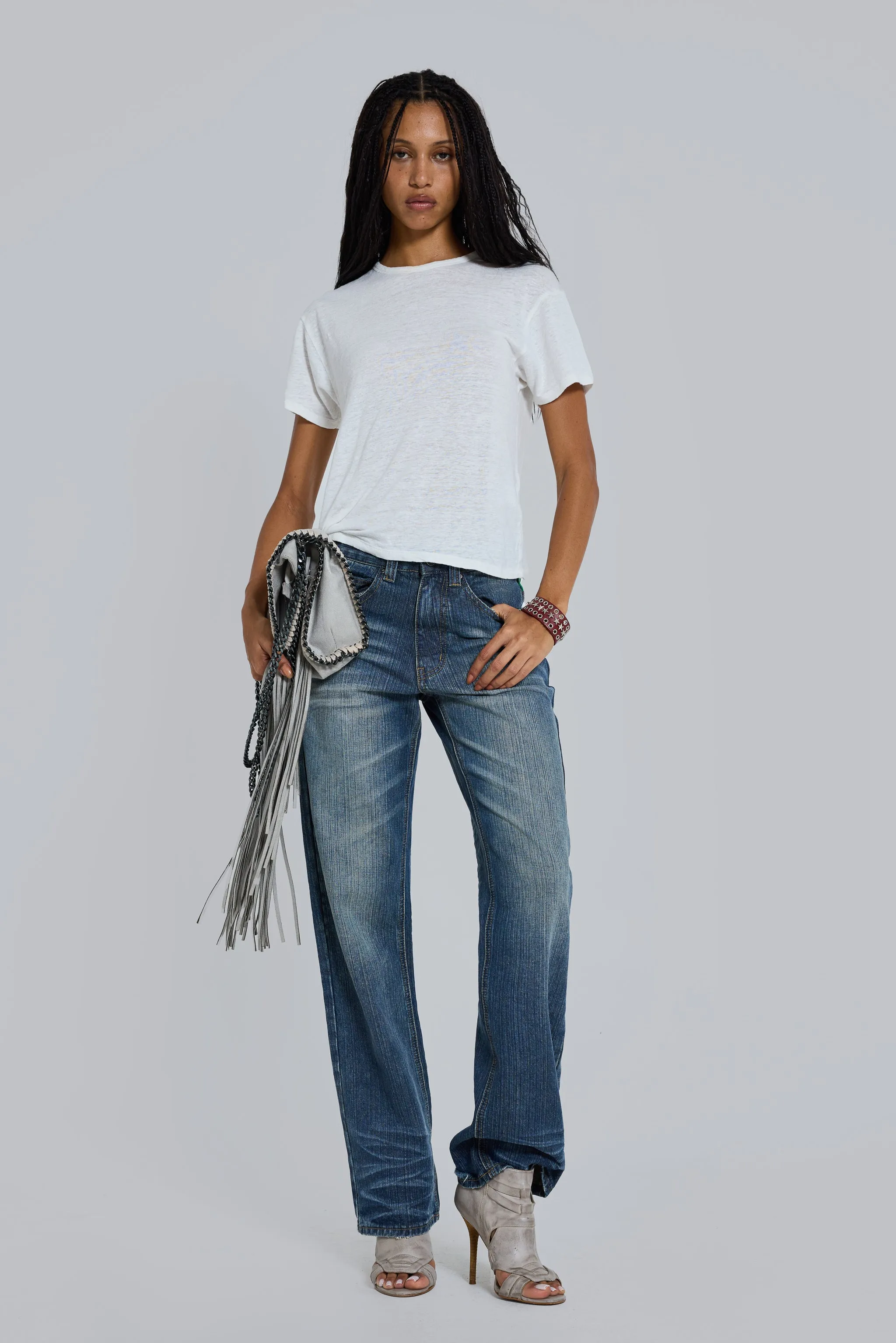 Italy Straight Leg Jeans sold by Jaded London product image thumbnail 2