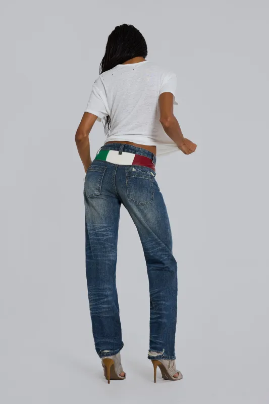 Italy Straight Leg Jeans made by Jaded London