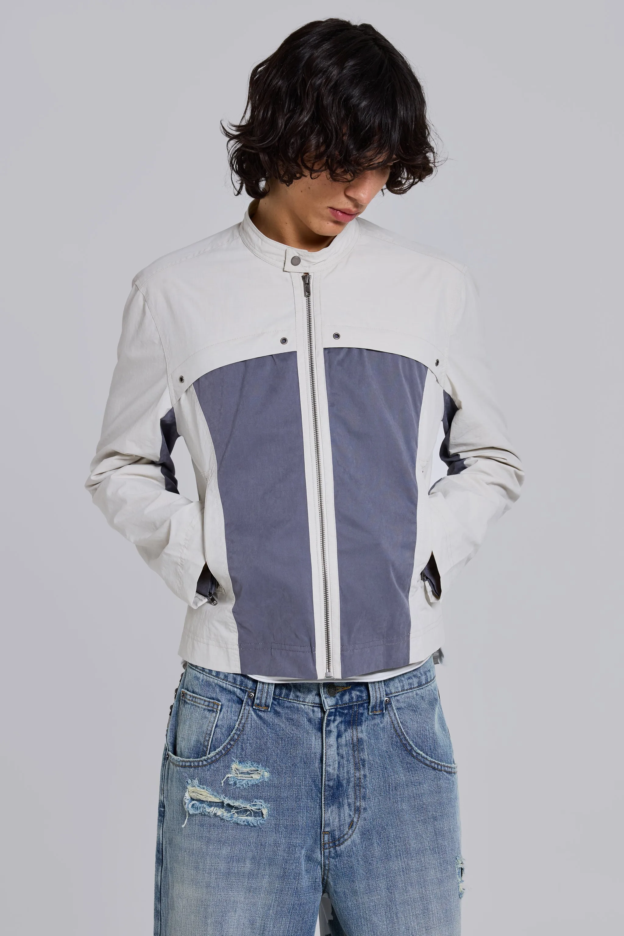 Rider Moto Jacket sold by Jaded London product image thumbnail 3