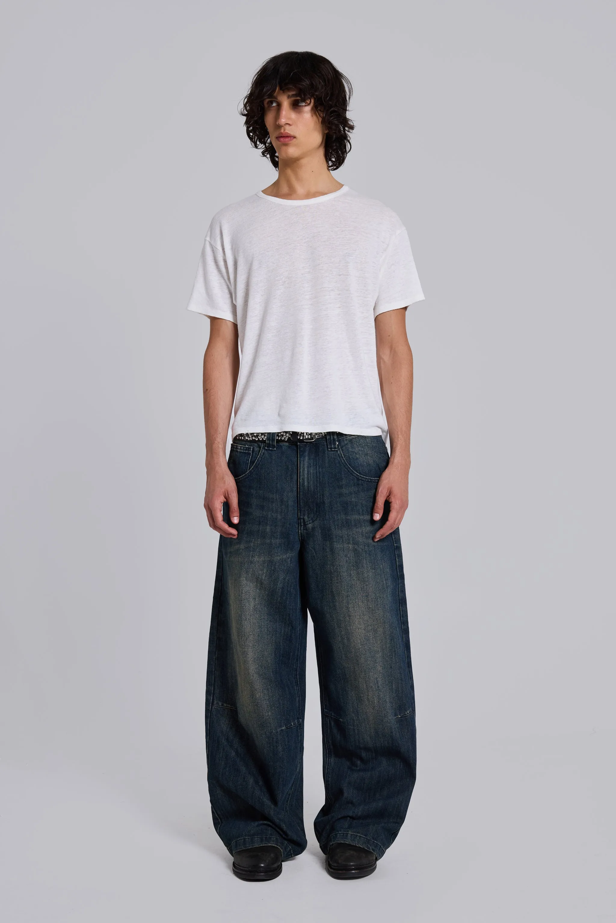 Slub White T-Shirt sold by Jaded London product image thumbnail 4