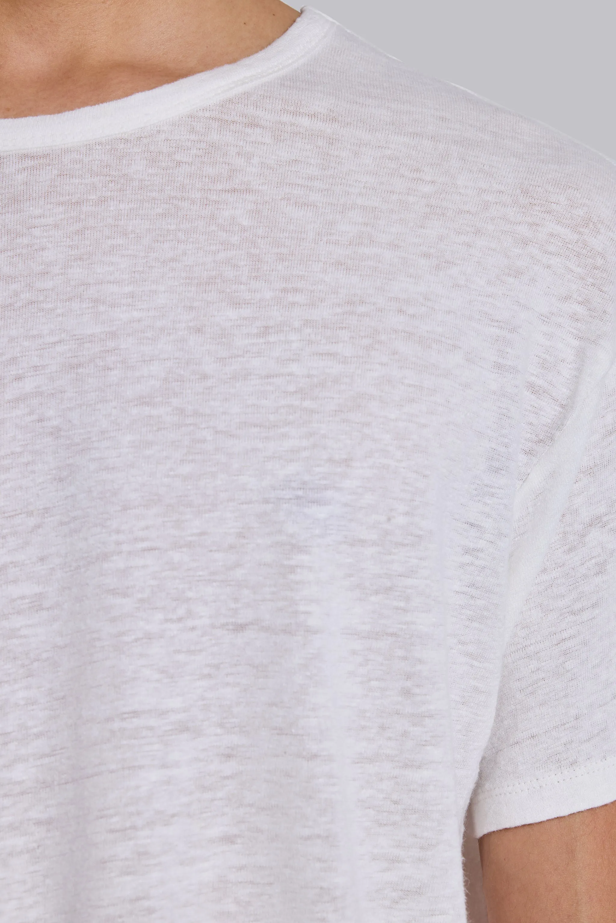 Slub White T-Shirt sold by Jaded London product image thumbnail 5