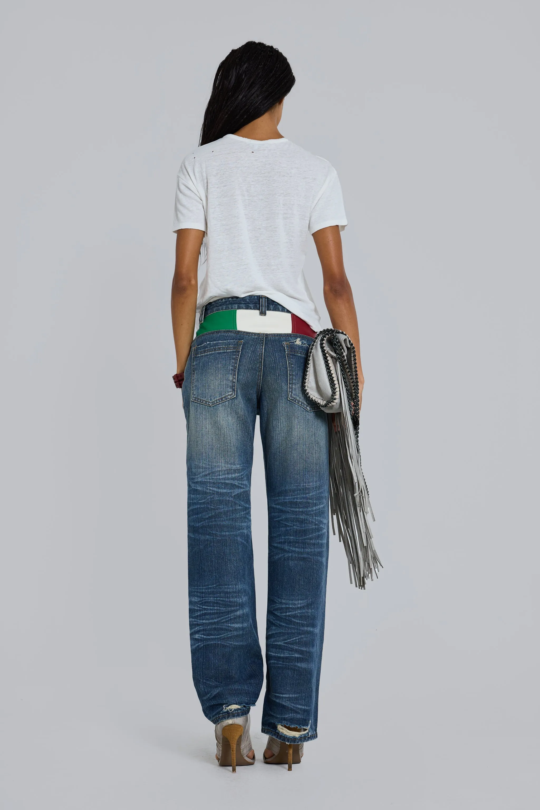 Slub White T-Shirt sold by Jaded London product image thumbnail 5