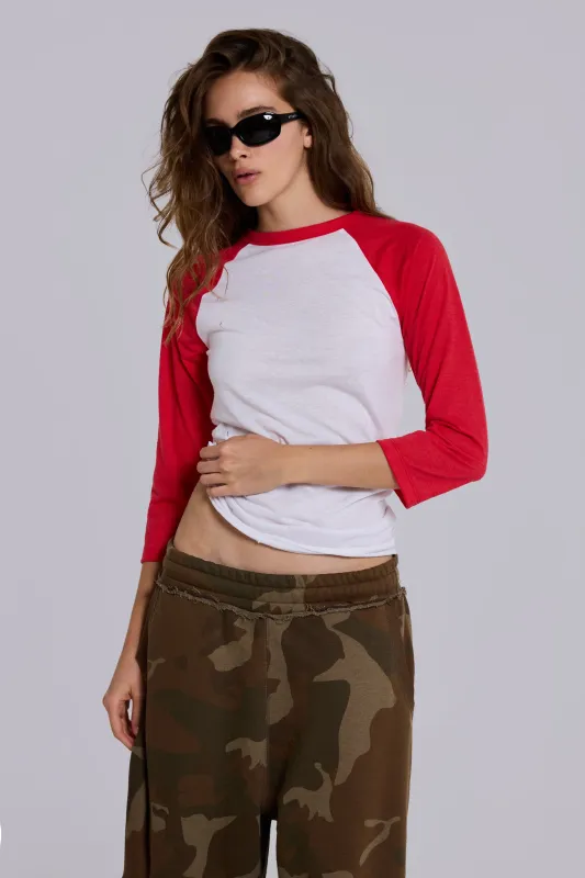 Los Angeles Raglan Top made by Jaded London