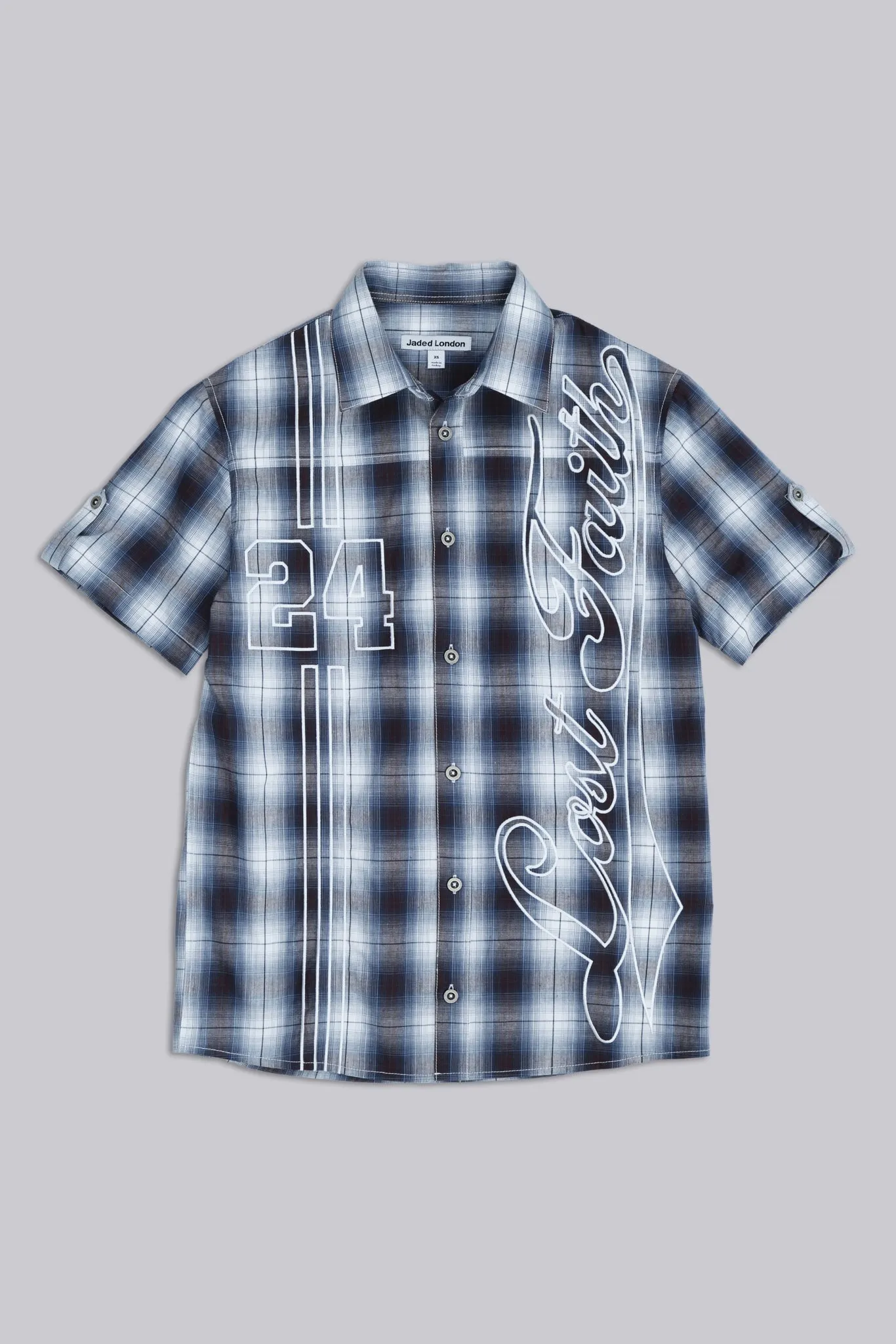 Lost Faith Check Shirt sold by Jaded London product image thumbnail 2