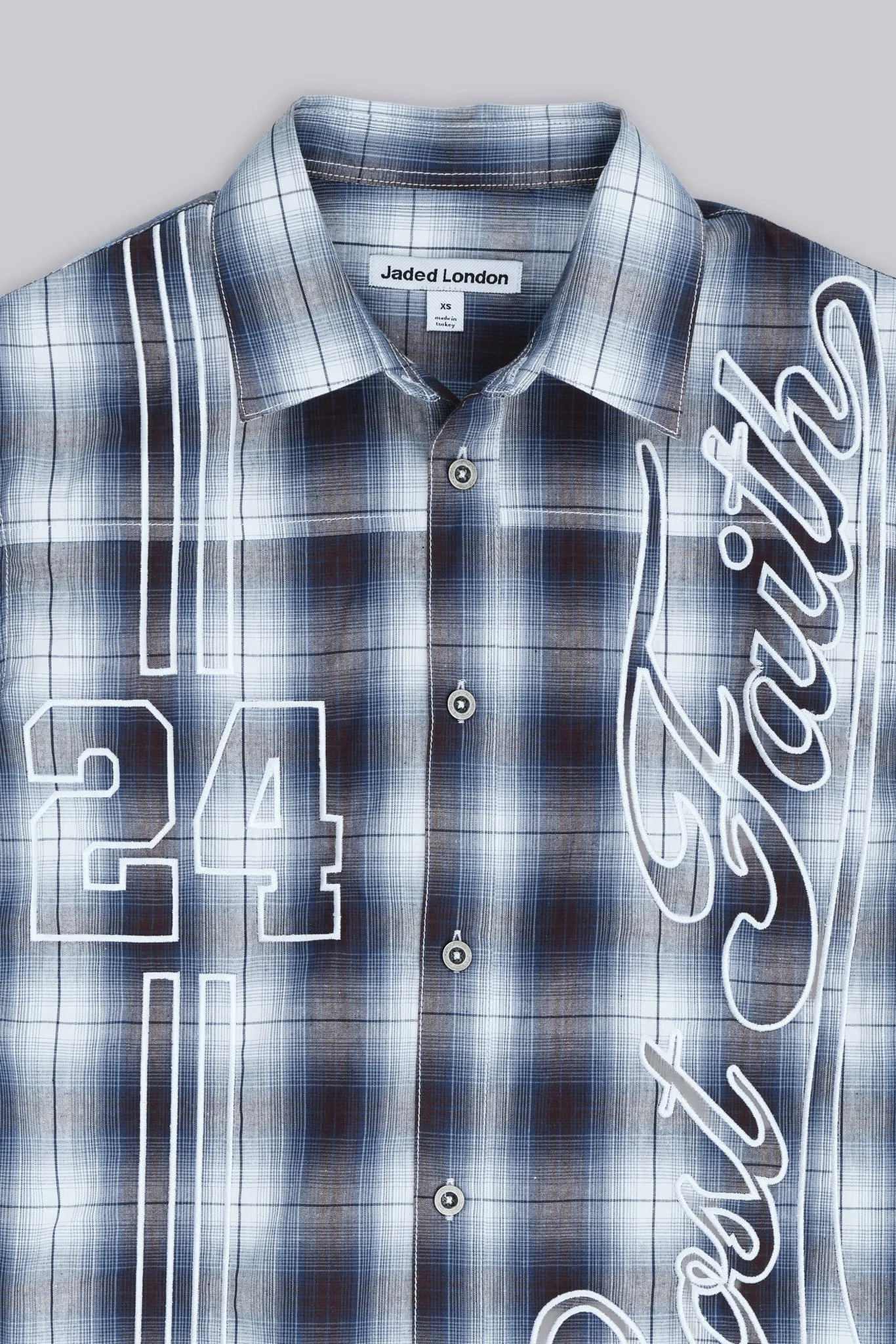 Lost Faith Check Shirt sold by Jaded London product image thumbnail 4