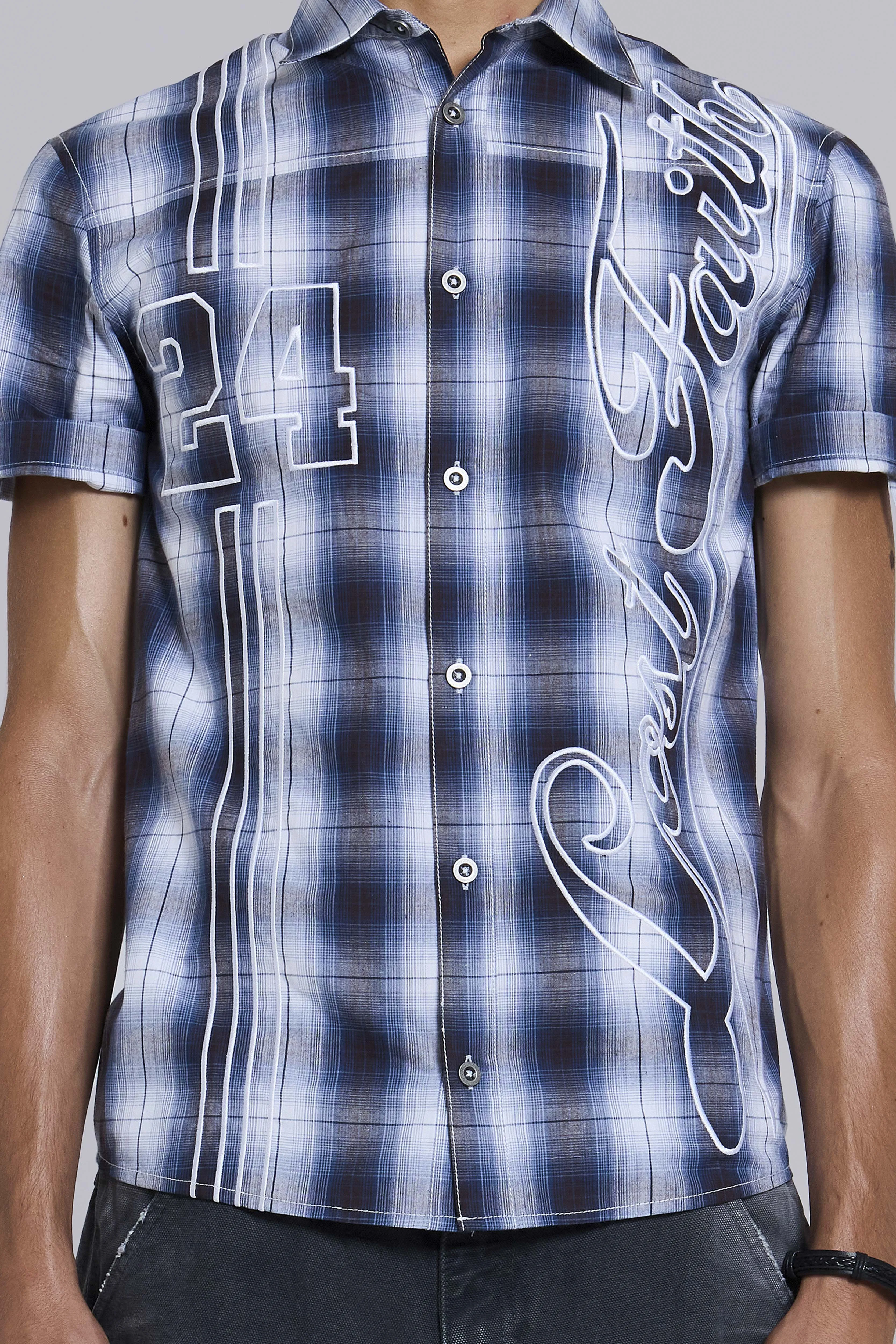 Lost Faith Check Shirt sold by Jaded London product image thumbnail 5