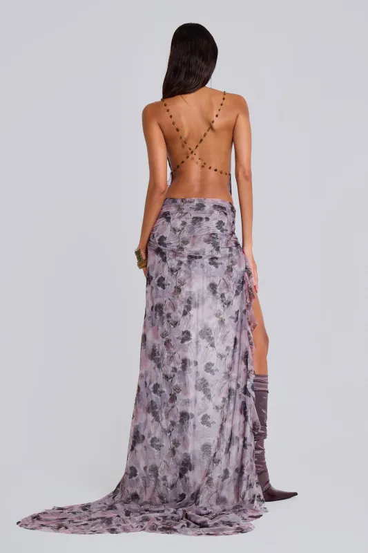 Maeve Backless Maxi Dress made by Jaded London