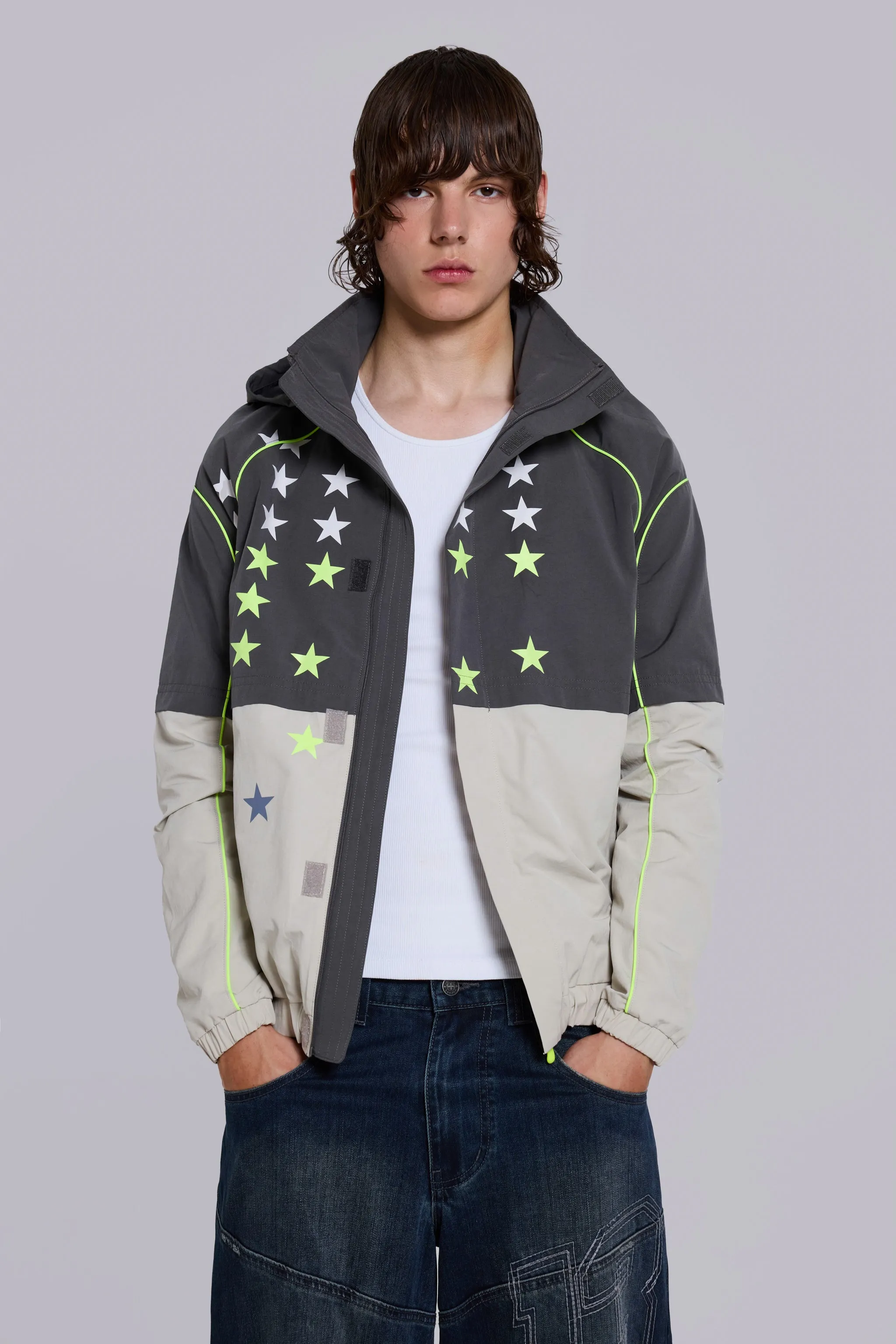 Stellar Technical Track Jacket sold by Jaded London product image thumbnail 5