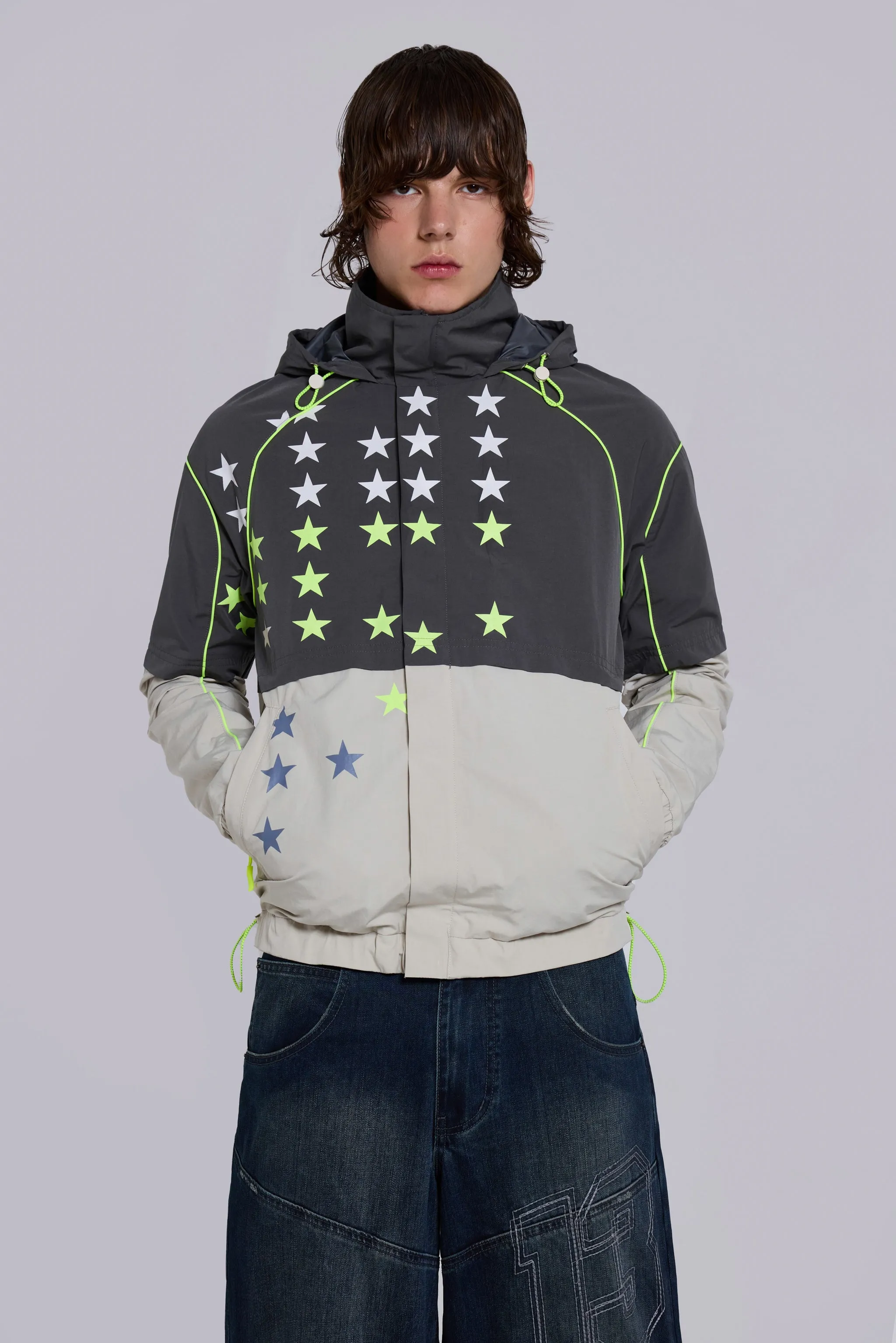 Stellar Technical Track Jacket sold by Jaded London product image thumbnail 3