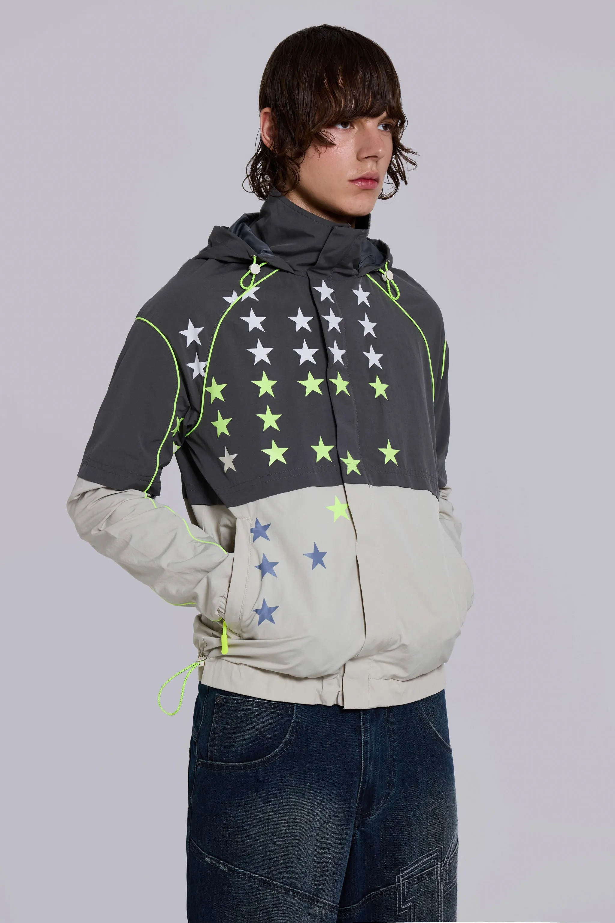Stellar Technical Track Jacket sold by Jaded London product image thumbnail 2