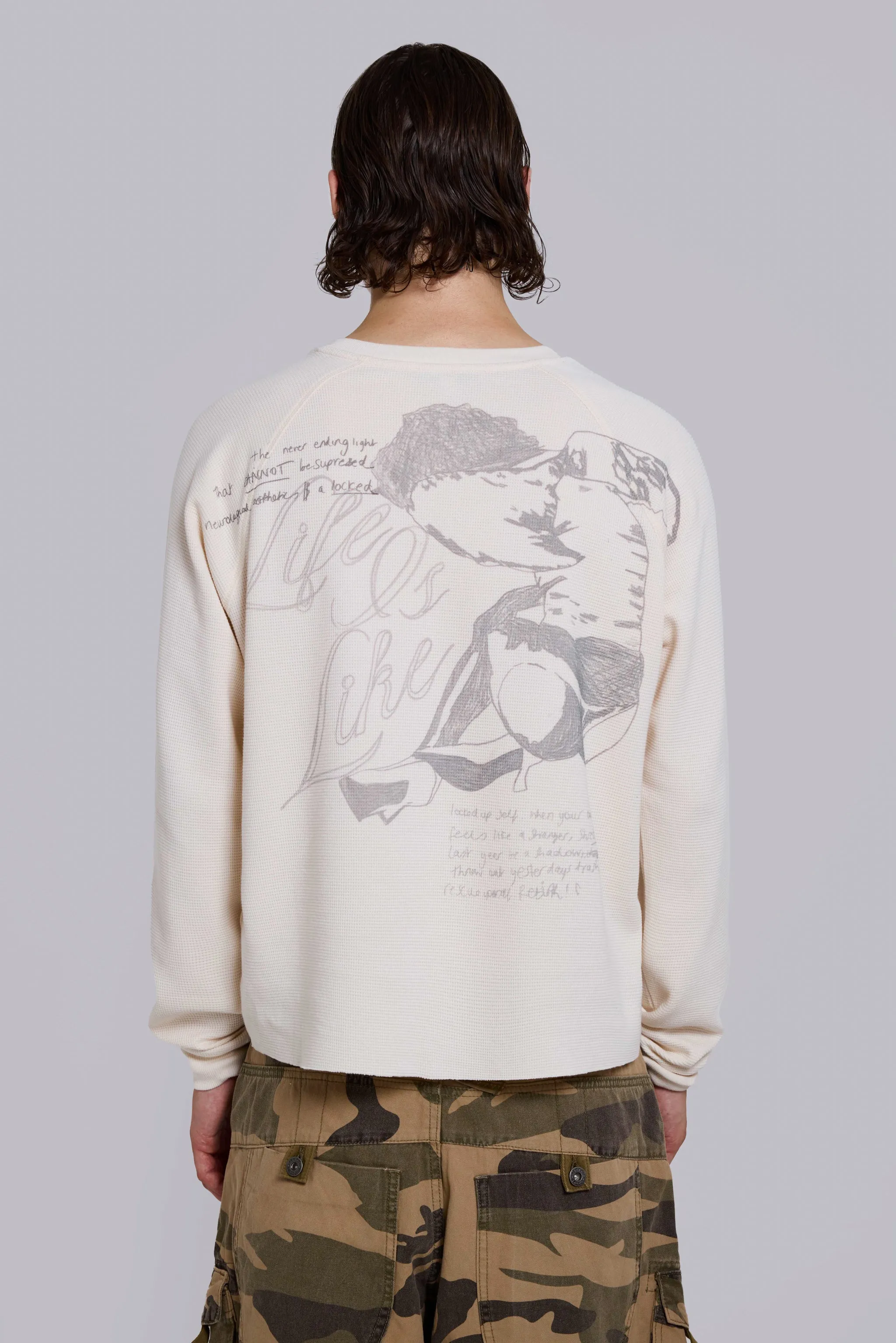 Sketch Waffle Top sold by Jaded London product image thumbnail 2