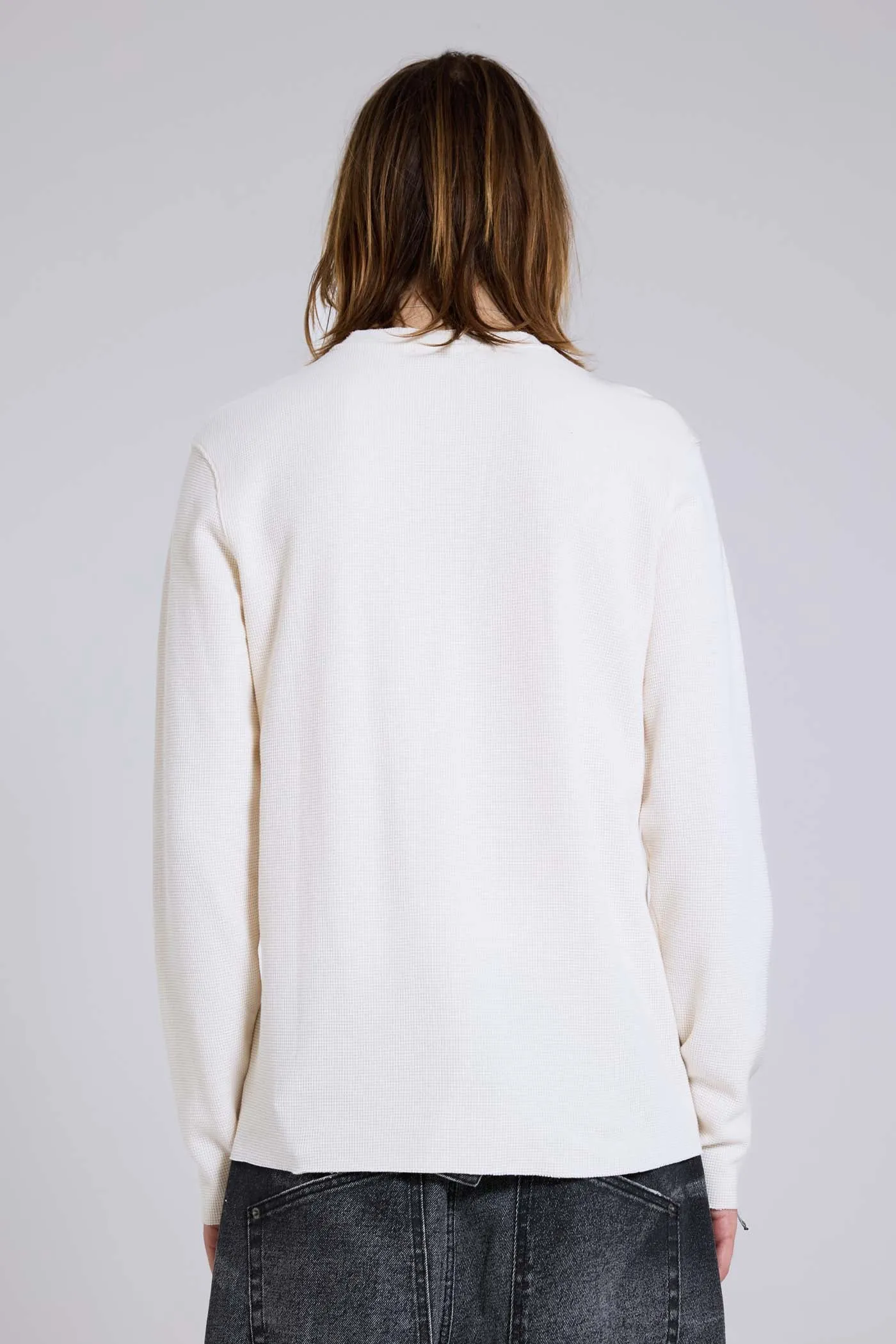 Rest In Music Waffle Long Sleeve Top sold by Jaded London product image thumbnail 4
