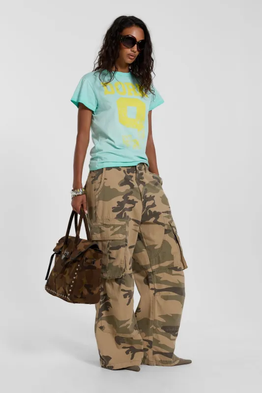 Camo Carpenter Cargo made by Jaded London