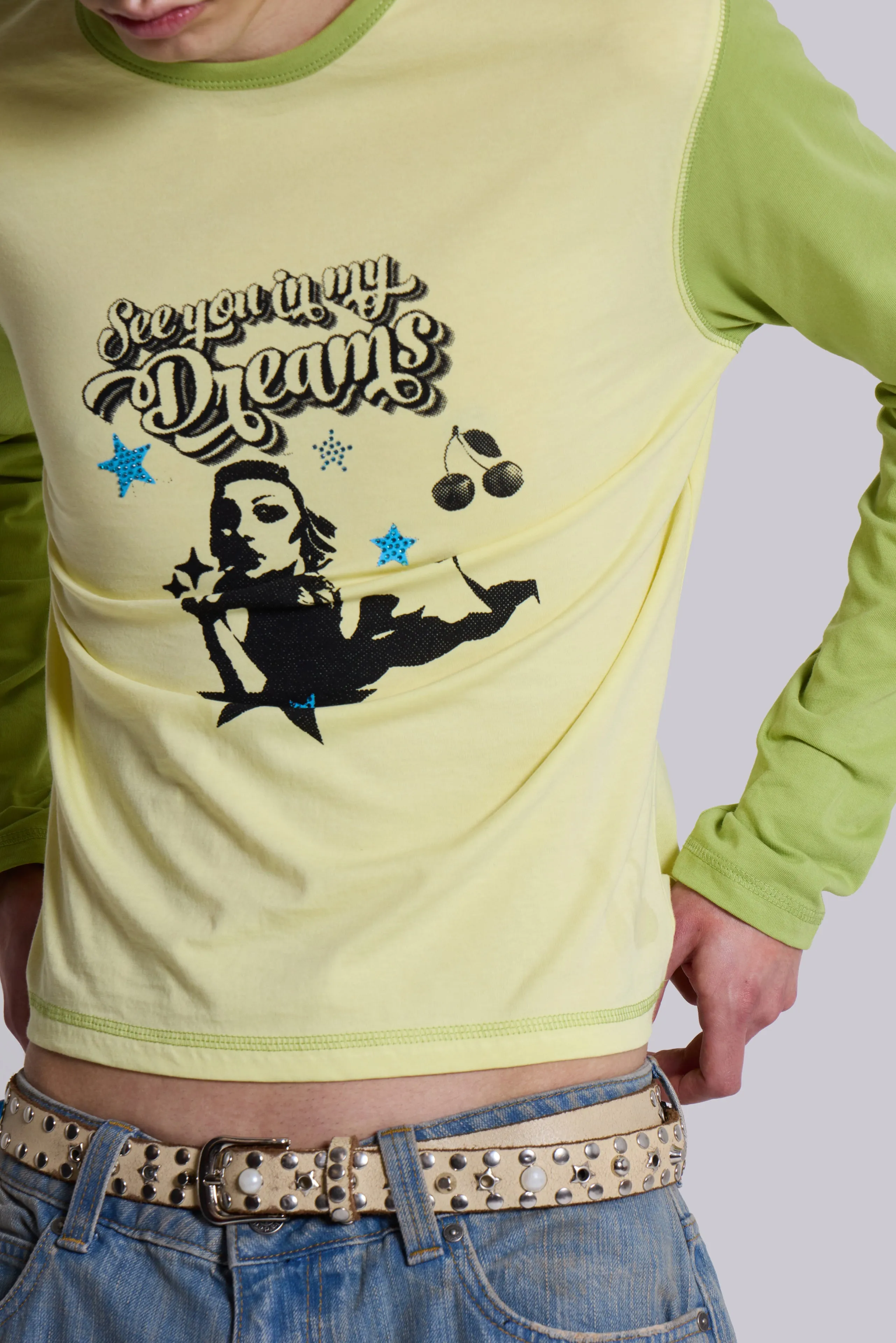 Dreamer Long Sleeve Tee sold by Jaded London product image thumbnail 3