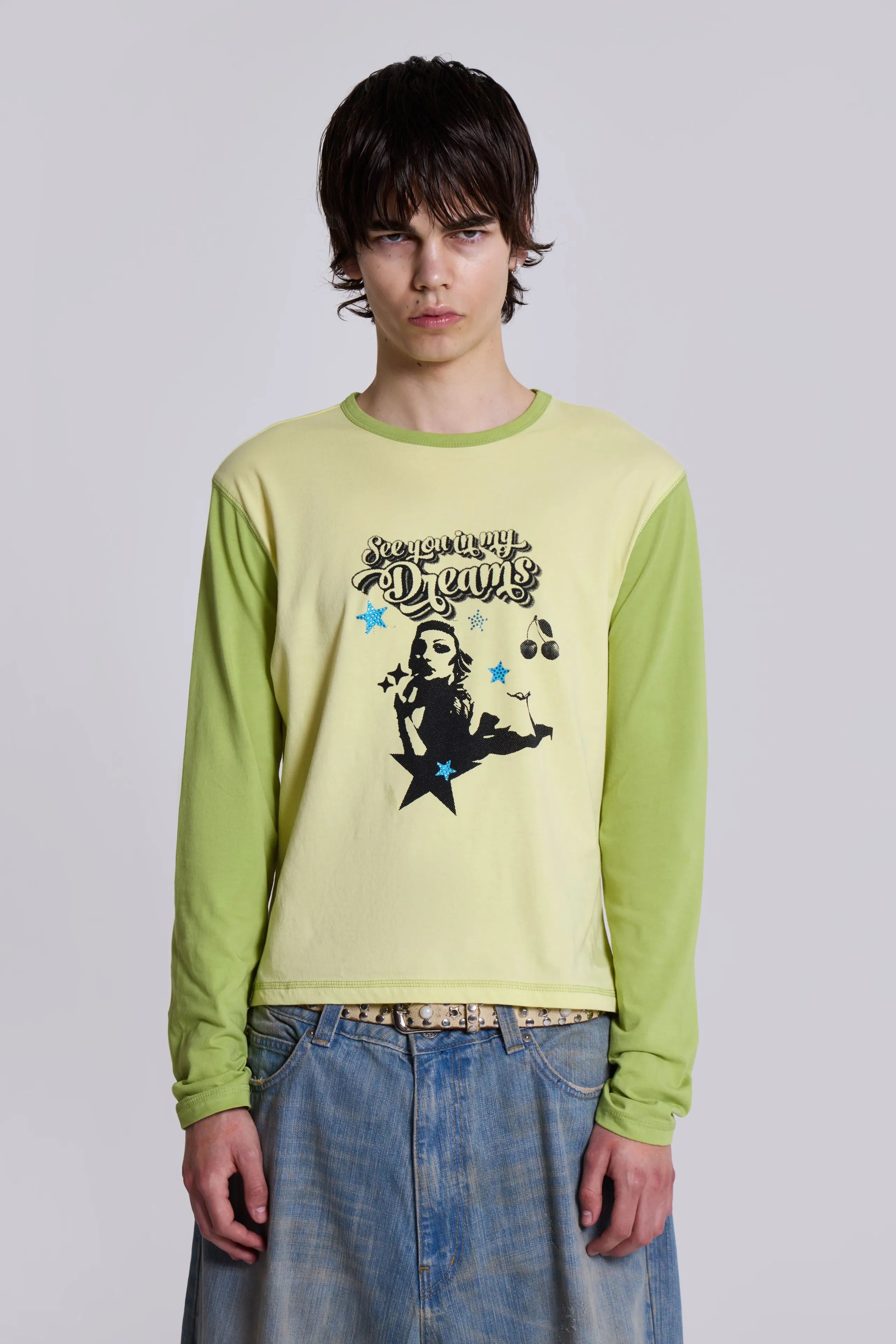 Dreamer Long Sleeve Tee sold by Jaded London